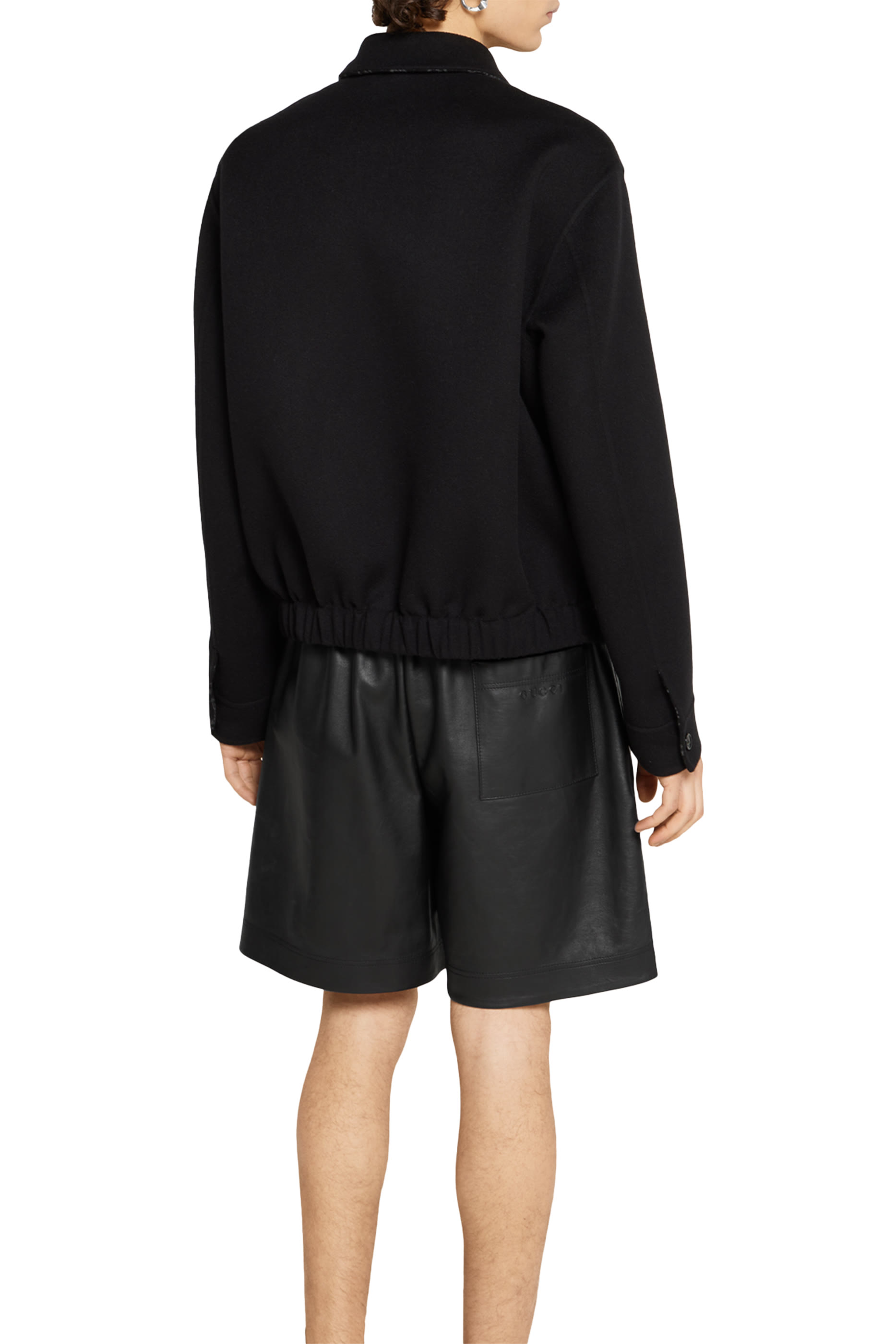 Wool Double Zip Jacket