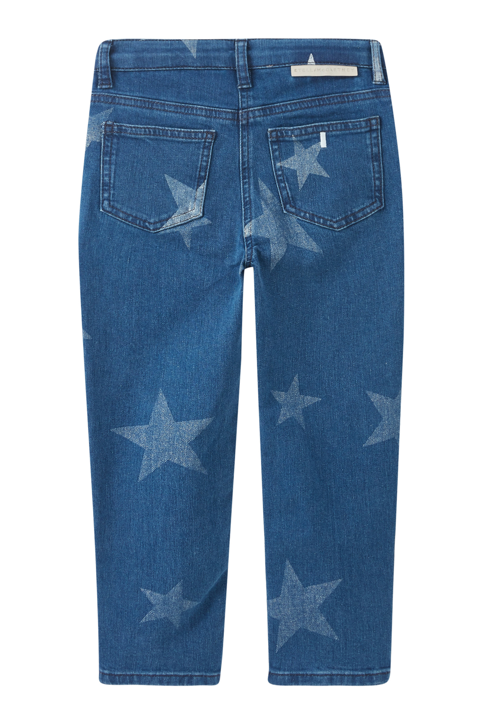 Kids Star Print Skinny Jeans