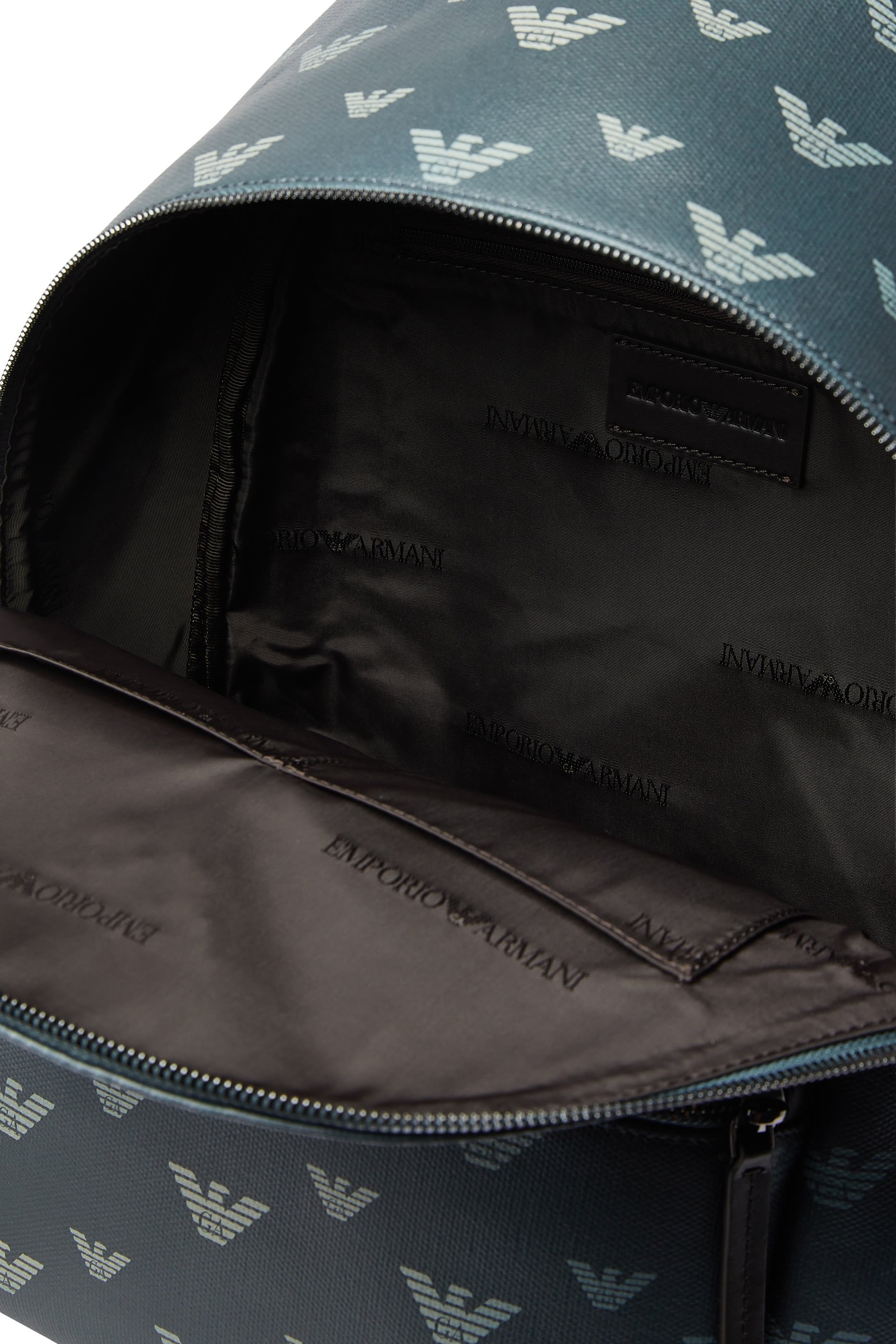 Round Coated Canvas Backpack