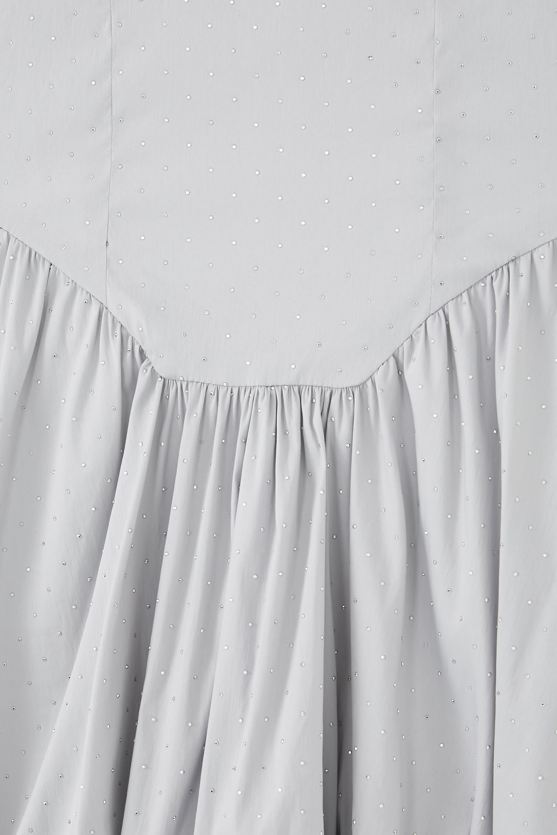 Kids Studded Poplin Dress