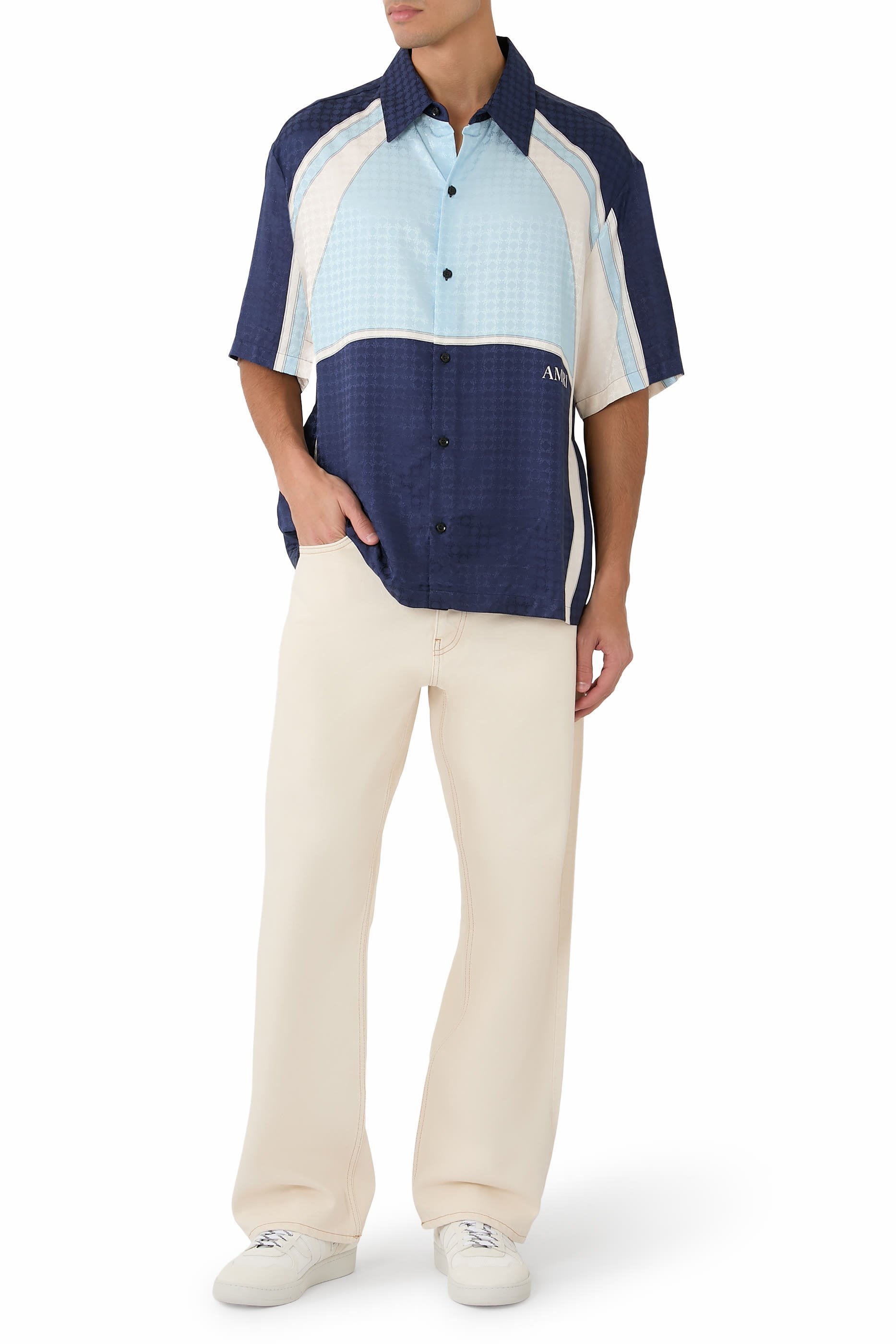 MA Quad Panel Oversized Camp Shirt 