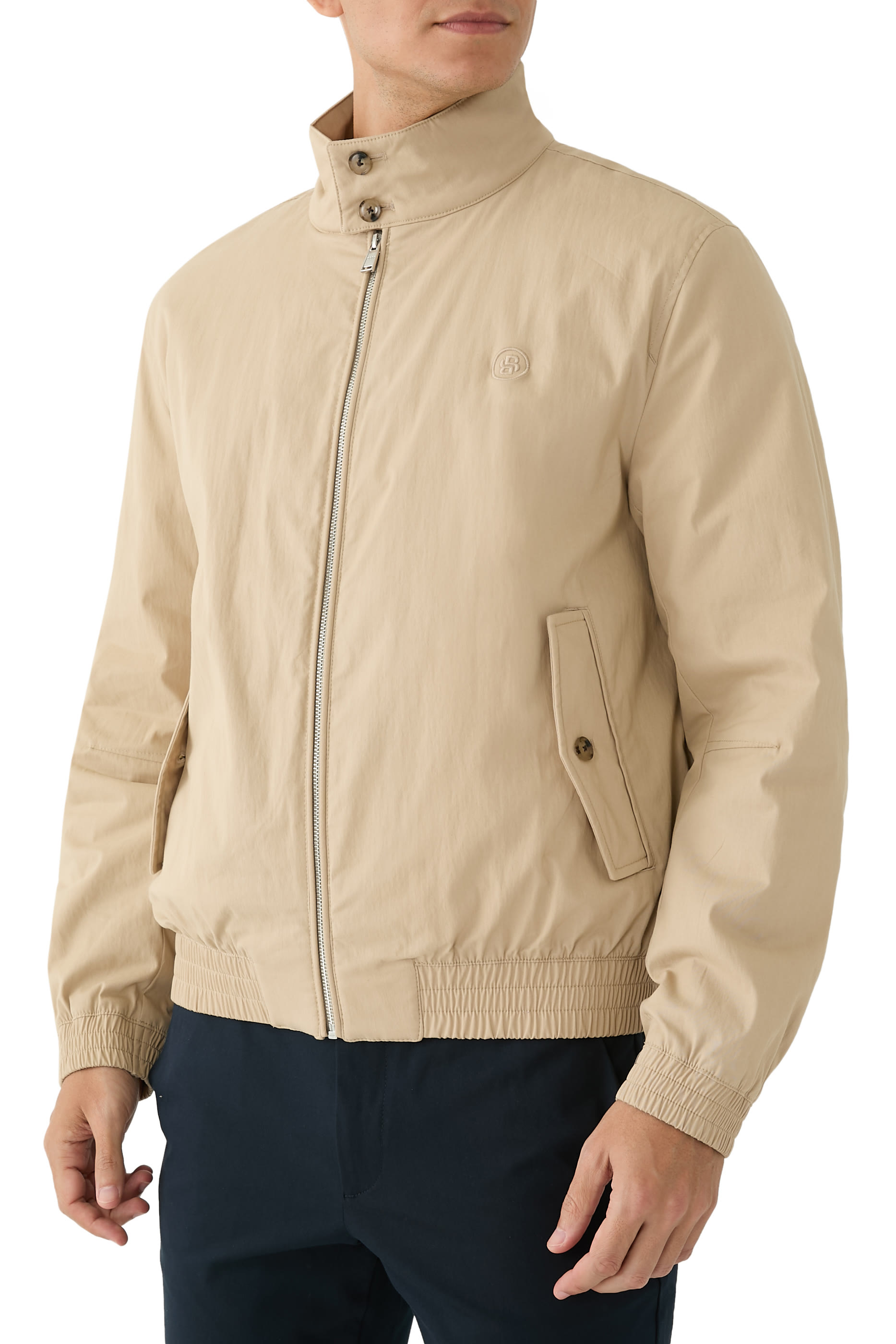 Double B Monogram Cotton-Blend Jacket