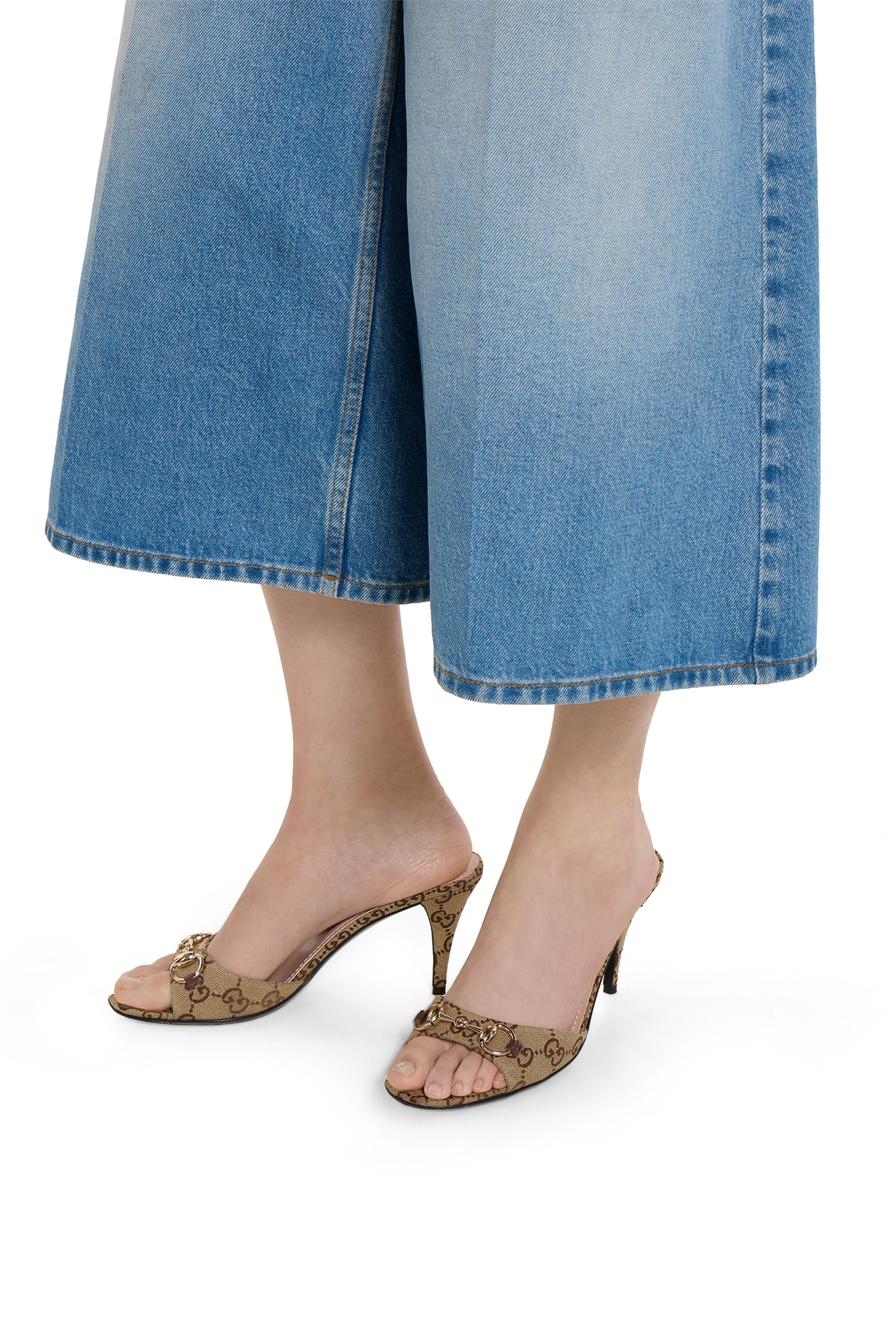 Logo Horsebit 85 Sandals