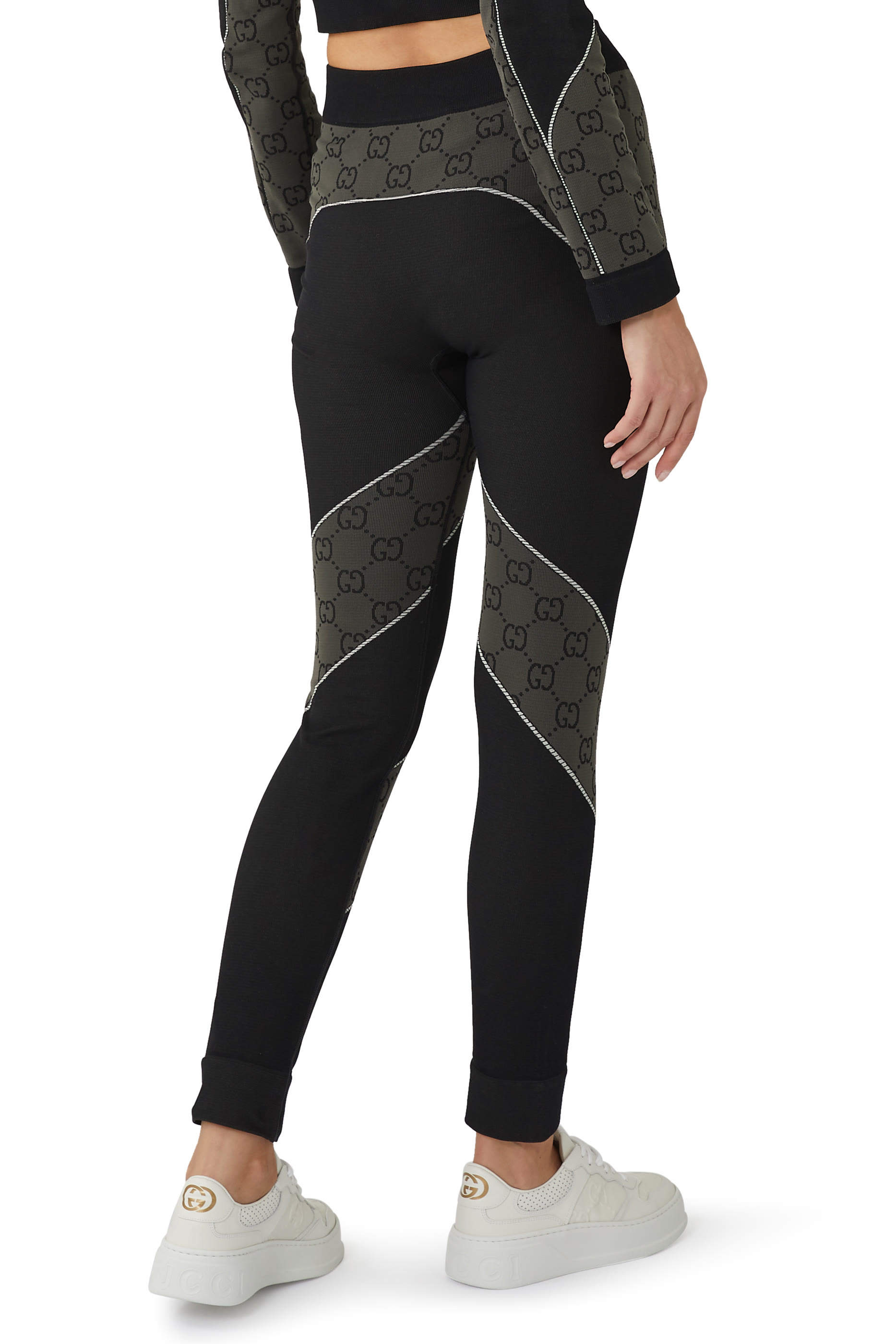GG Jersey Jacquard Leggings