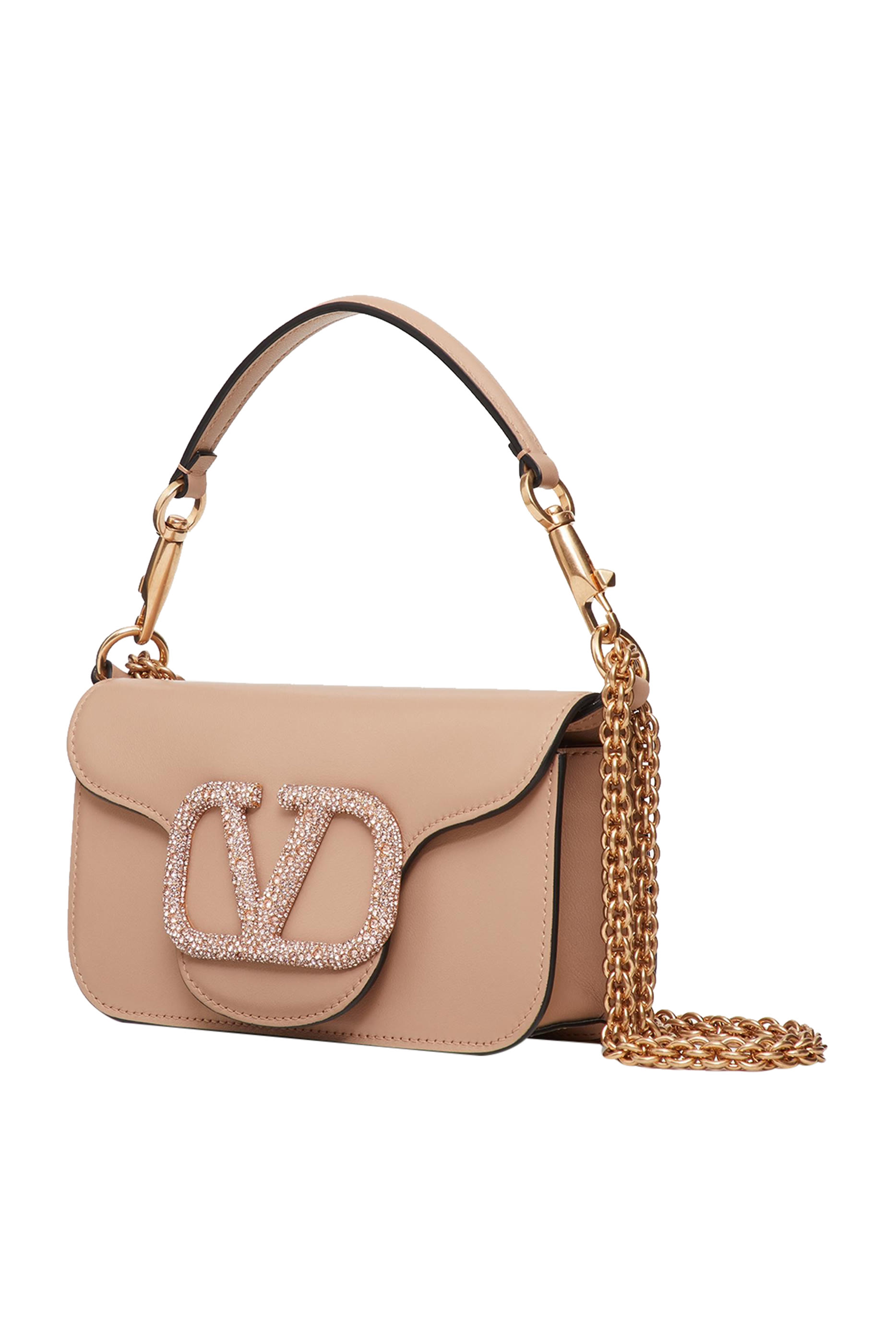 Valentino Garavani Locò Crystal Shoulder Bag