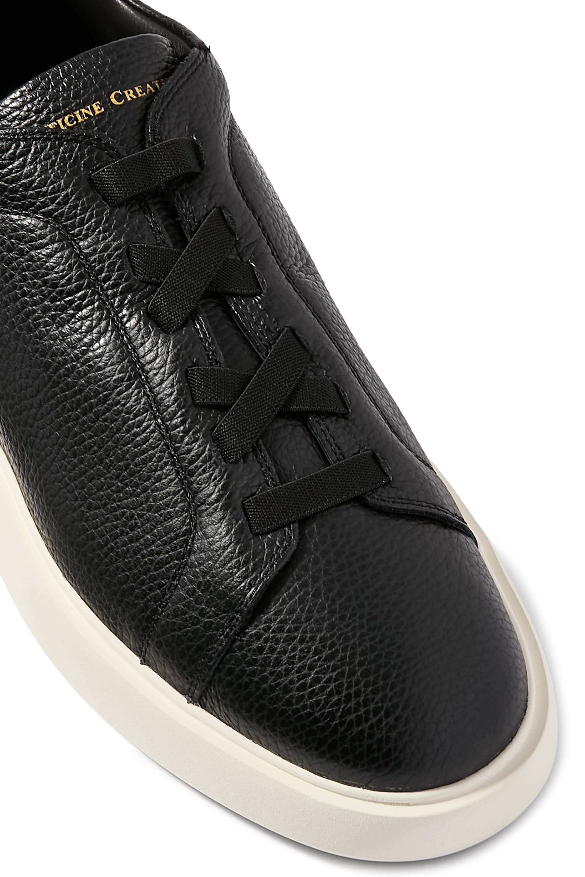  SLOUCH 001 Leather Low Top Sneakers 