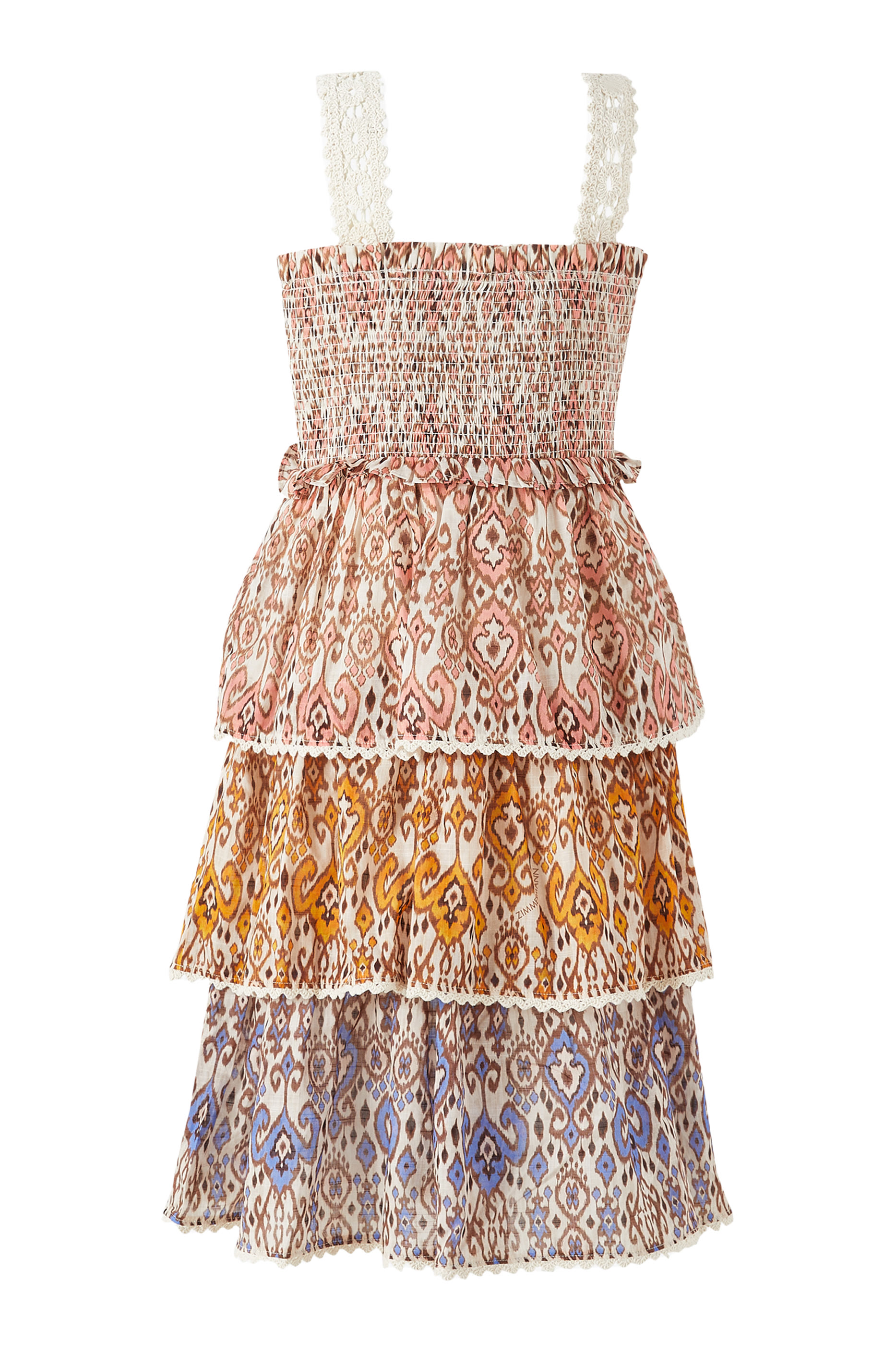 Kids Wylie Tiered Shirred Dress