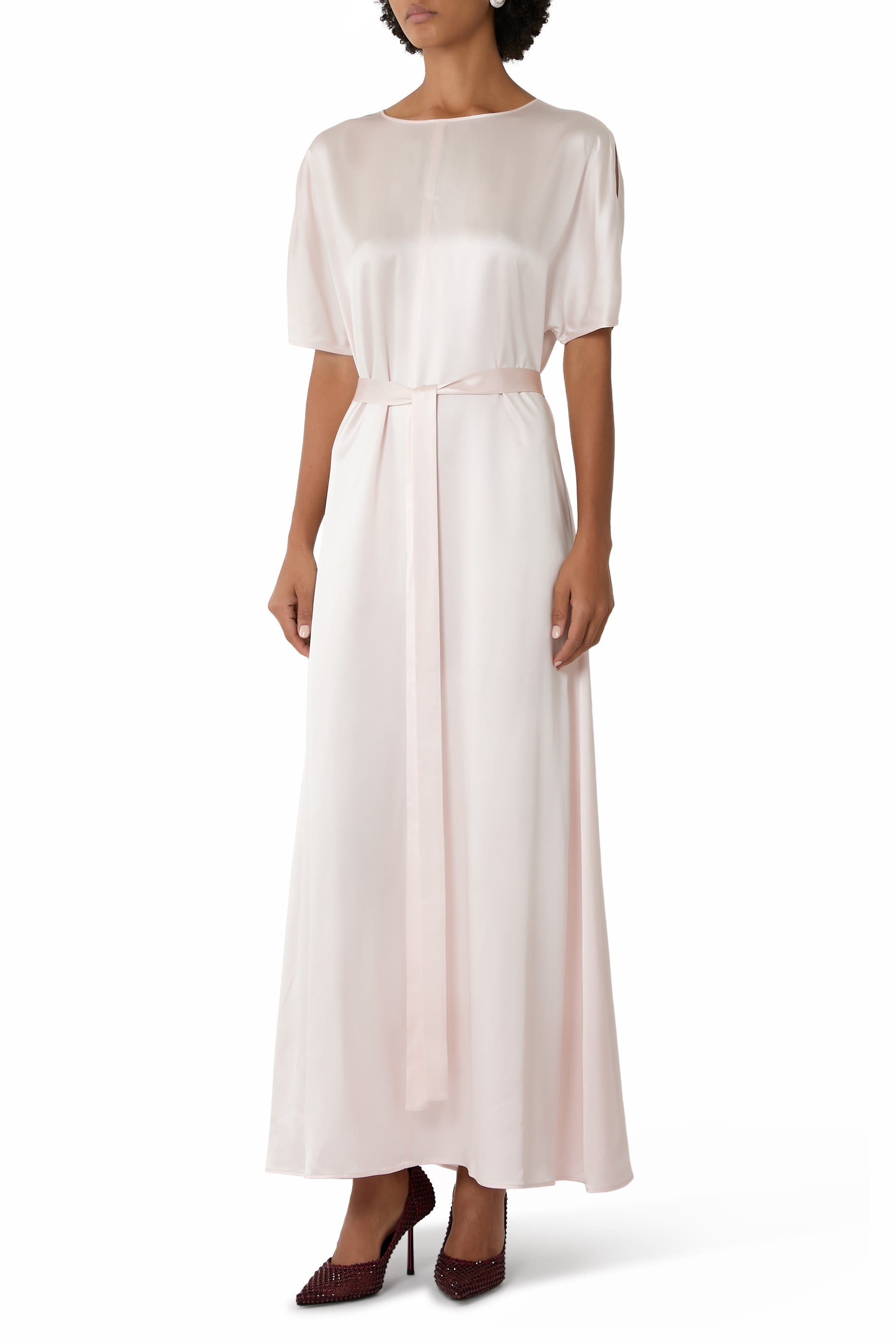 Daviel Silk Satin Dress