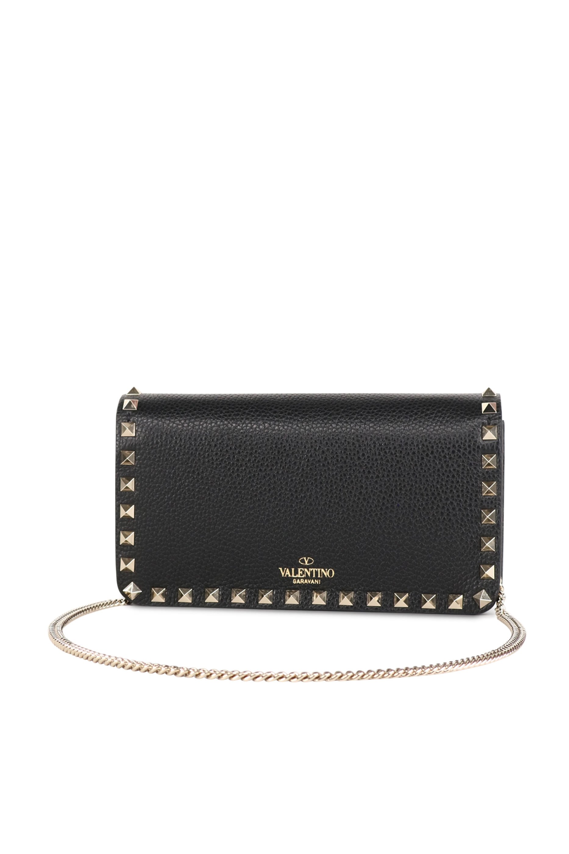  Rockstud Leather Wallet