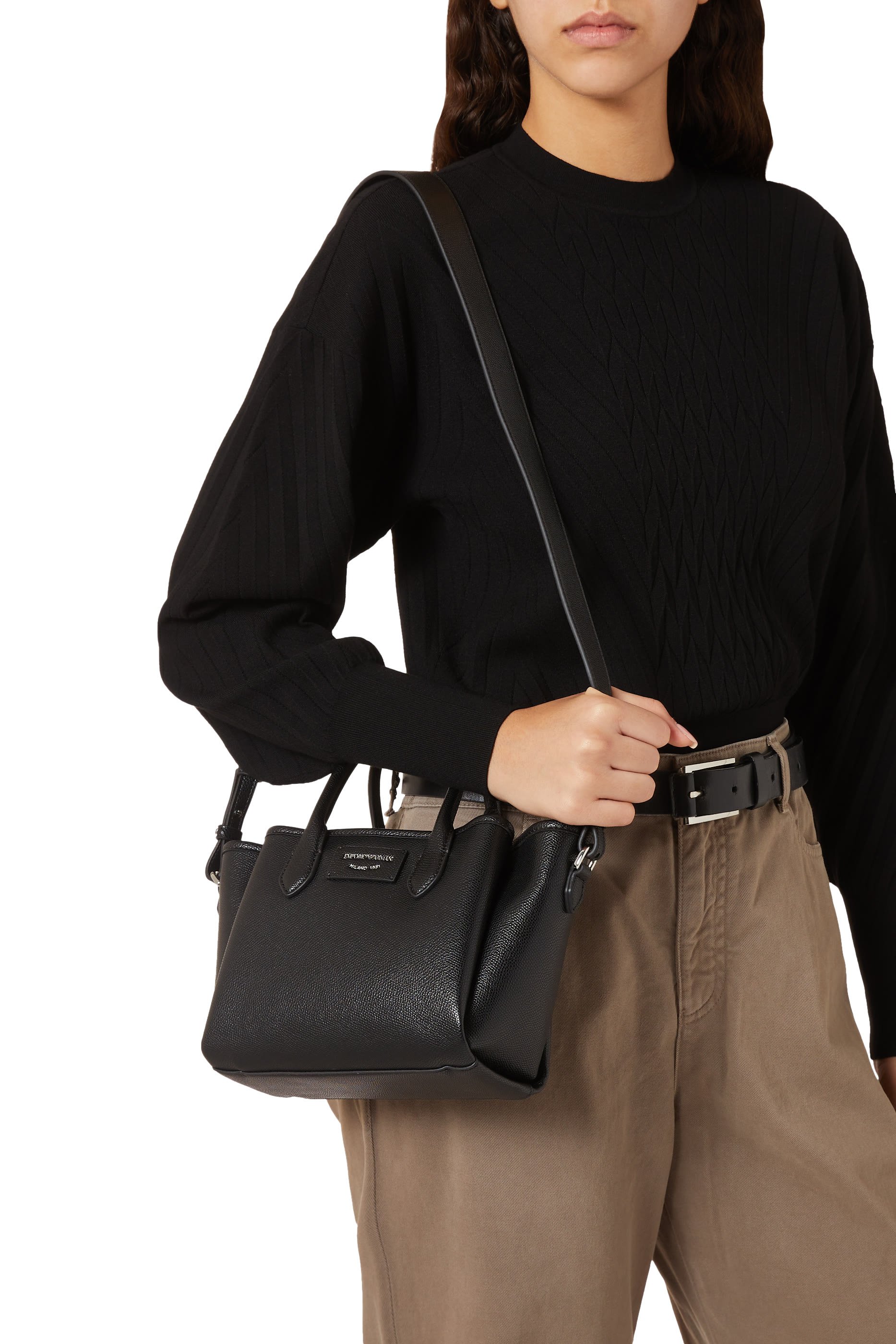 Small Palmellato Finish Shopper Bag