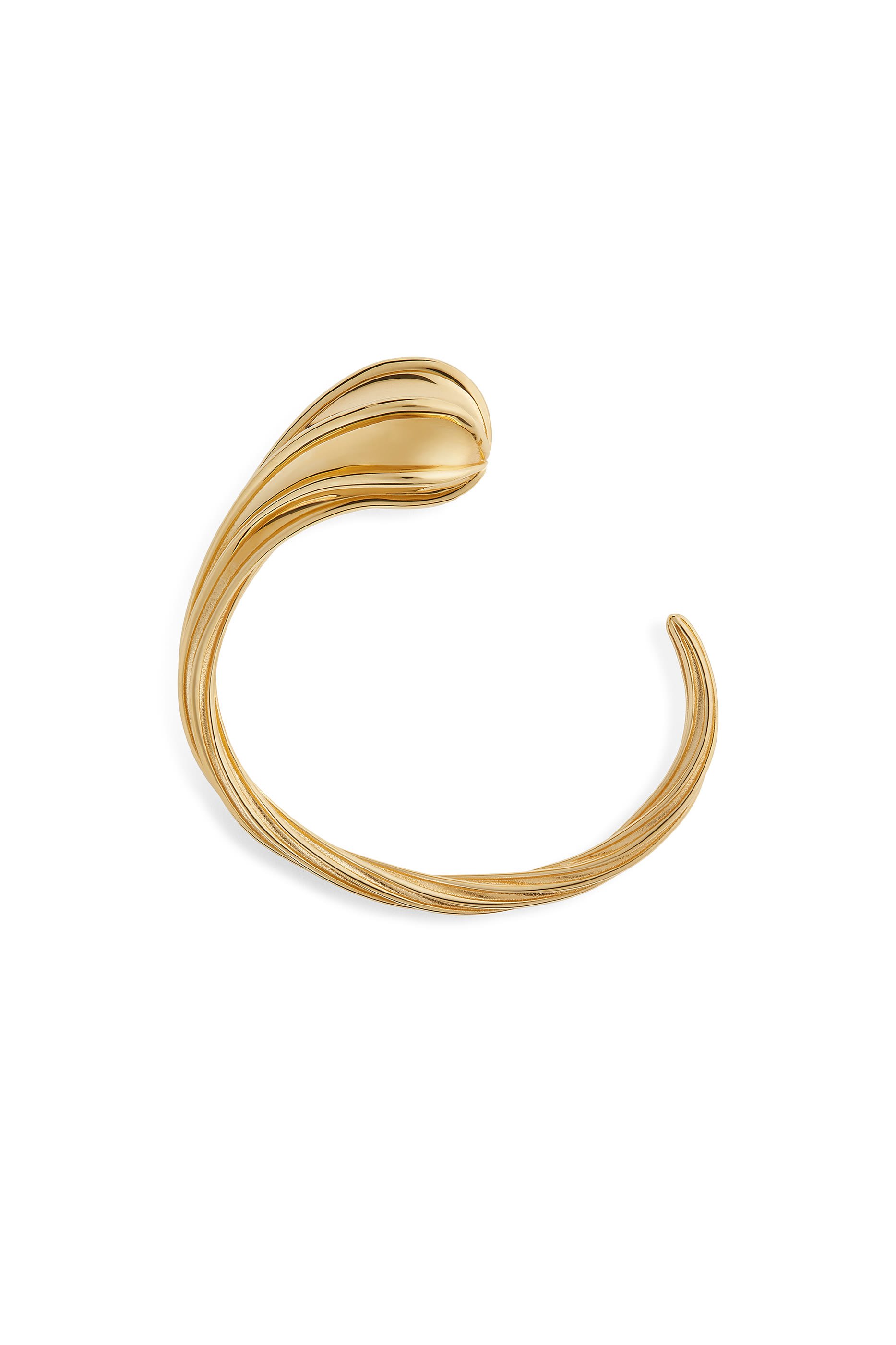 Drop Bracelet, 18k Gold-Finish Sterling Silver