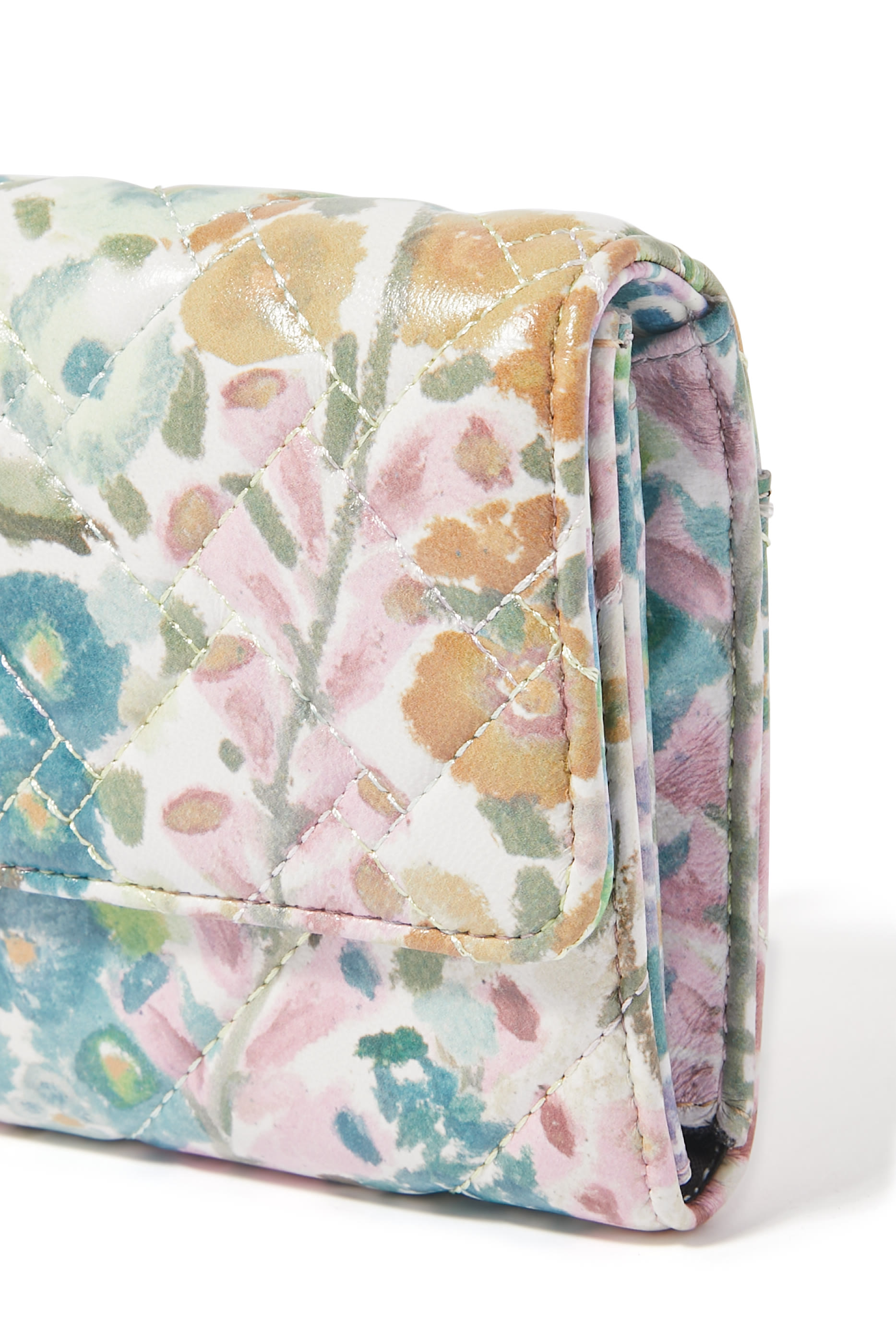 Floral Couture Wallet on Chain