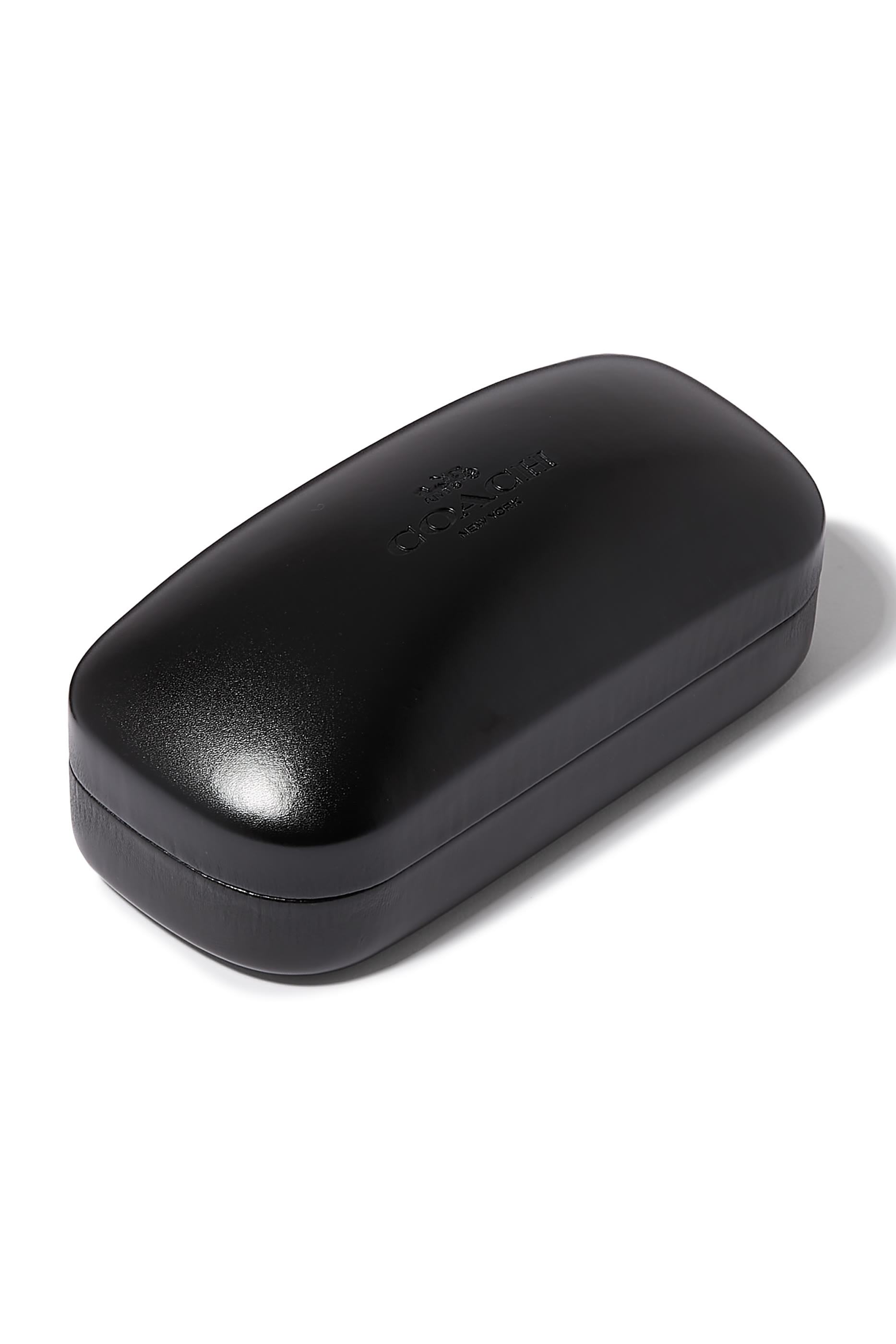 Irreg Frame Sculpted C Logo Temple Sunglasses