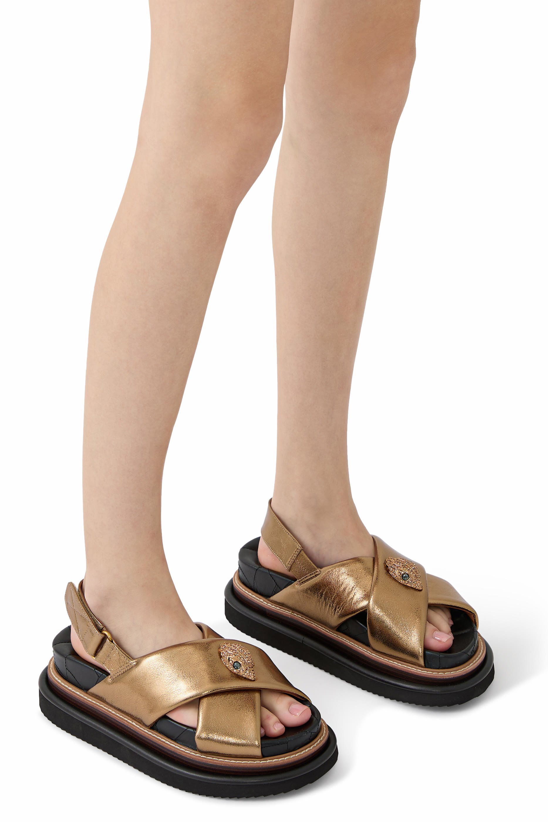 Orson Cross Strap Sandals