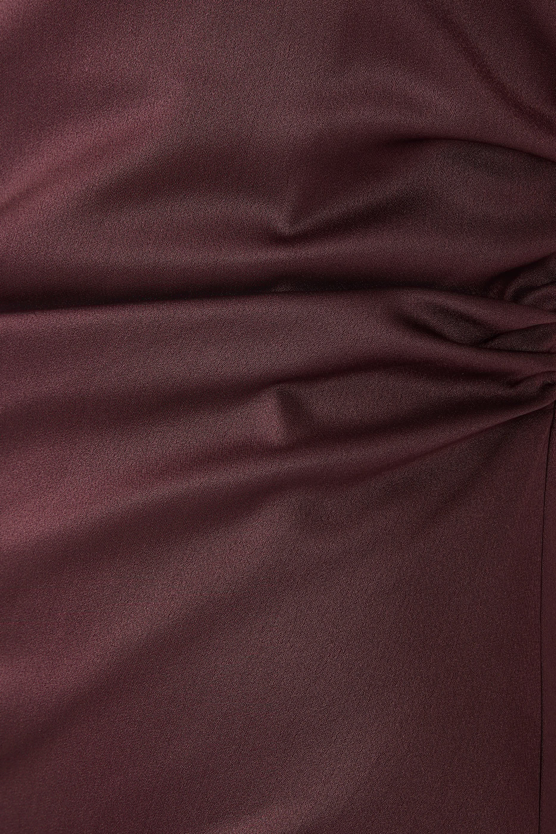 Marabella Draped Satin Midi Dress 