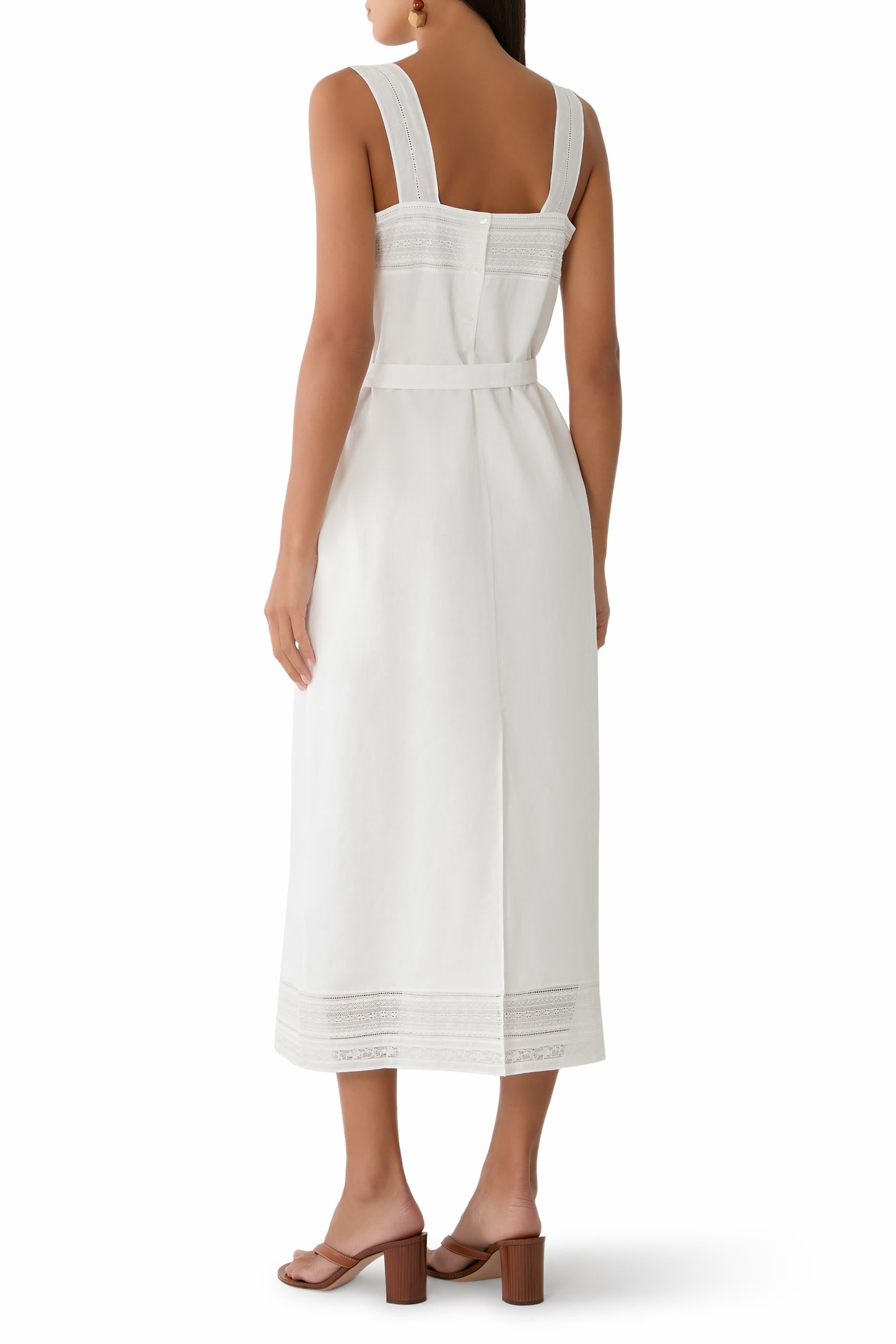 Lace Trim Slip Dress