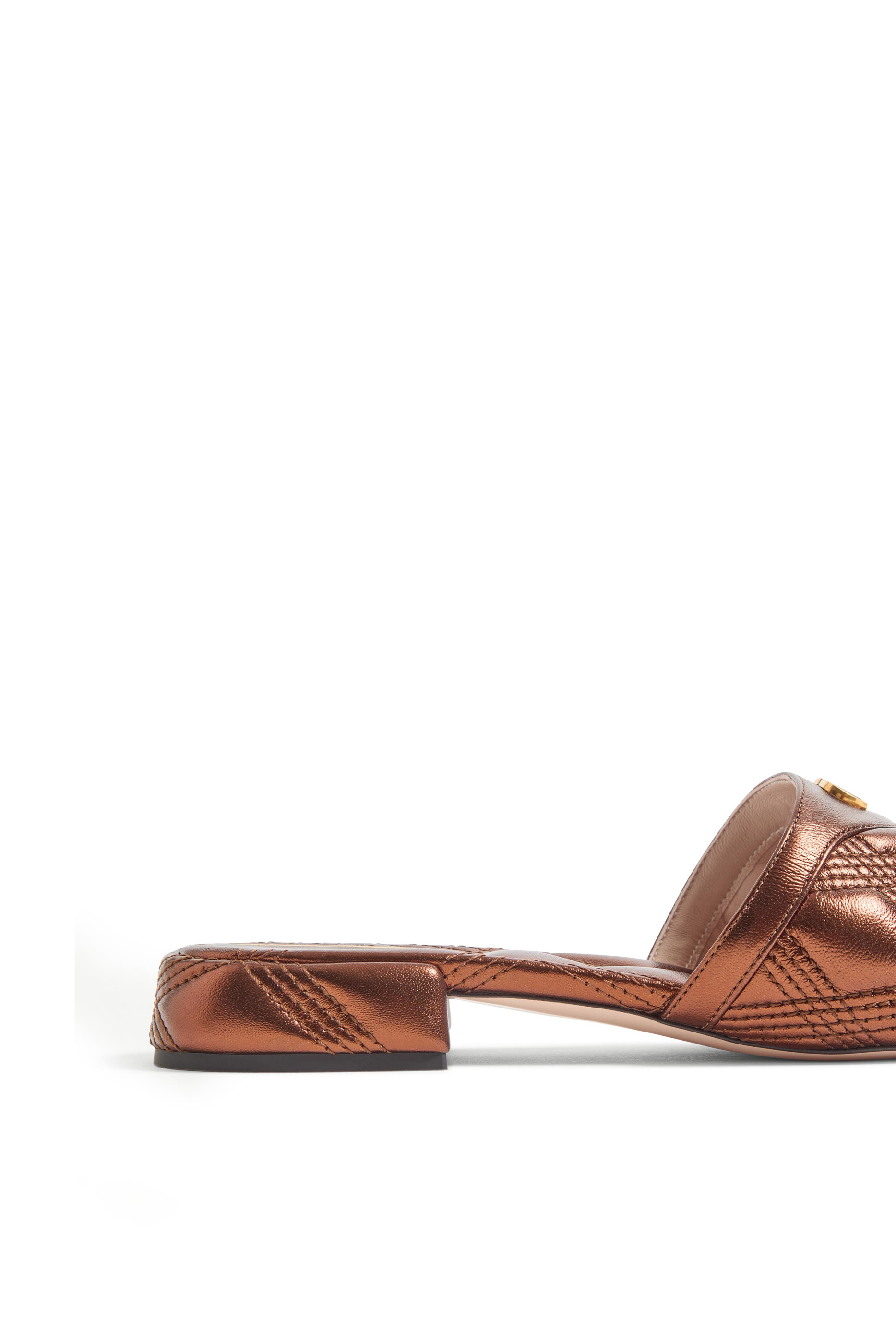 Quiltie 67 Leather Slides