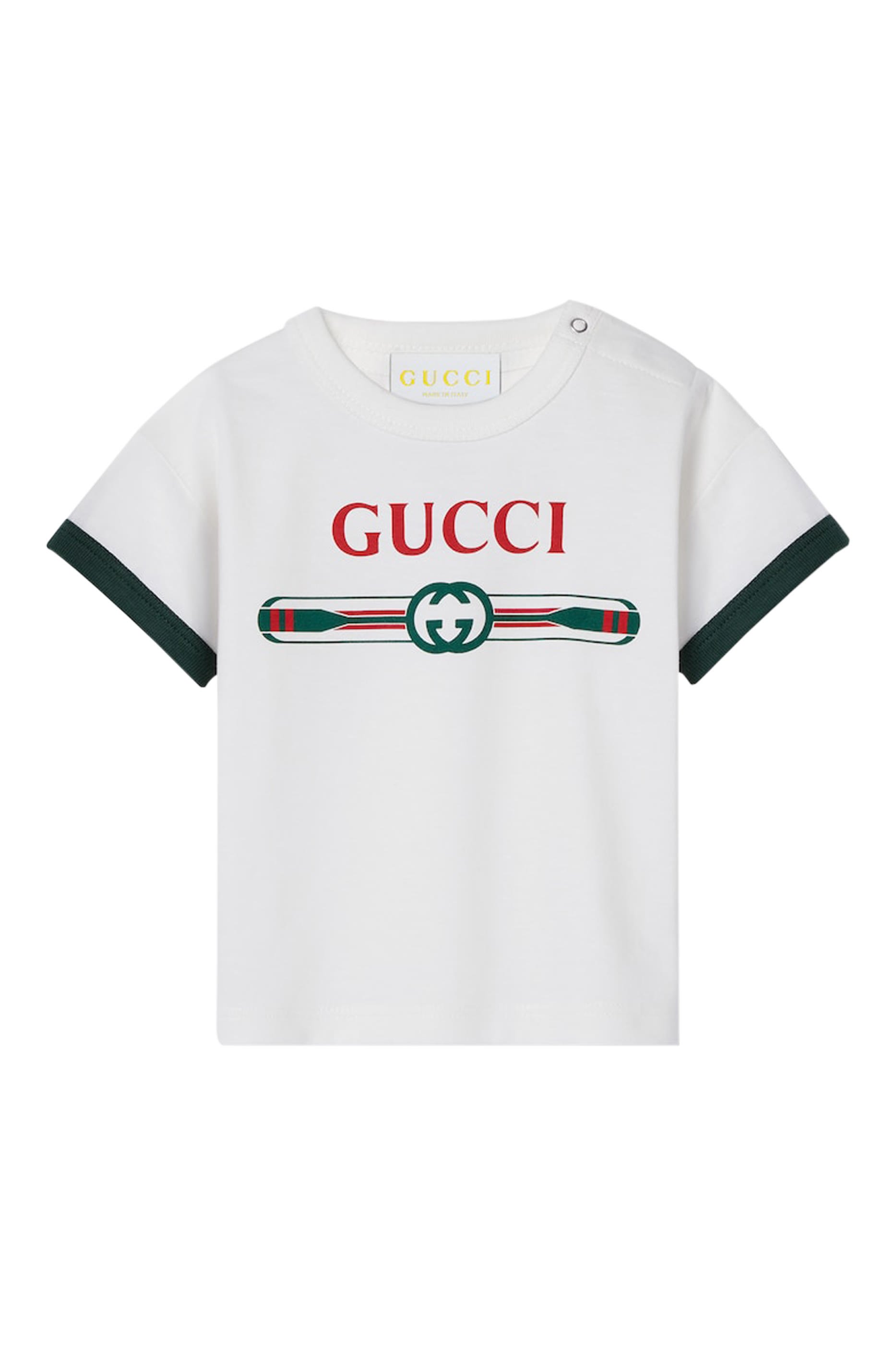 Kids Logo Cotton T-Shirt