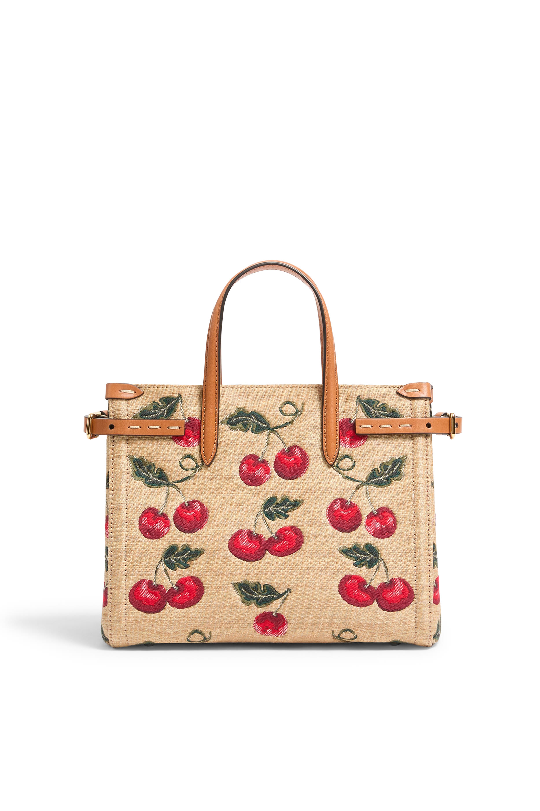Antibes Cherryfic Pattern Small Shopping Bag