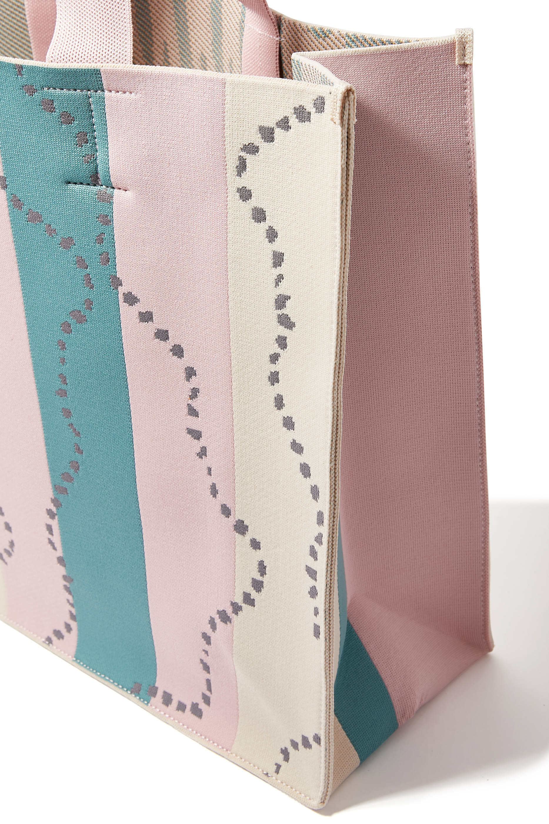 Large Jacquard Tote Bag