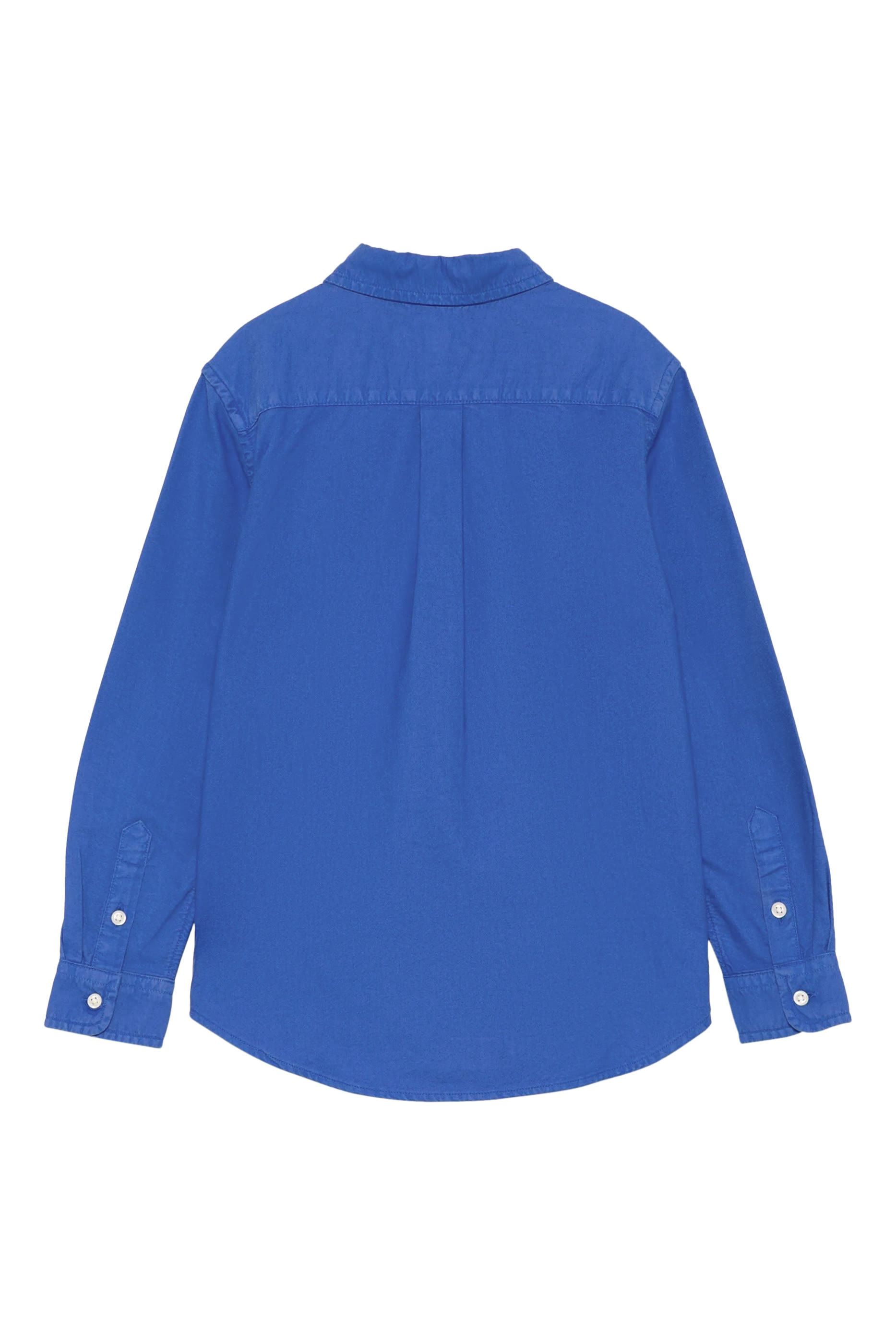 Kids Garment-Dyed Cotton Oxford Shirt
