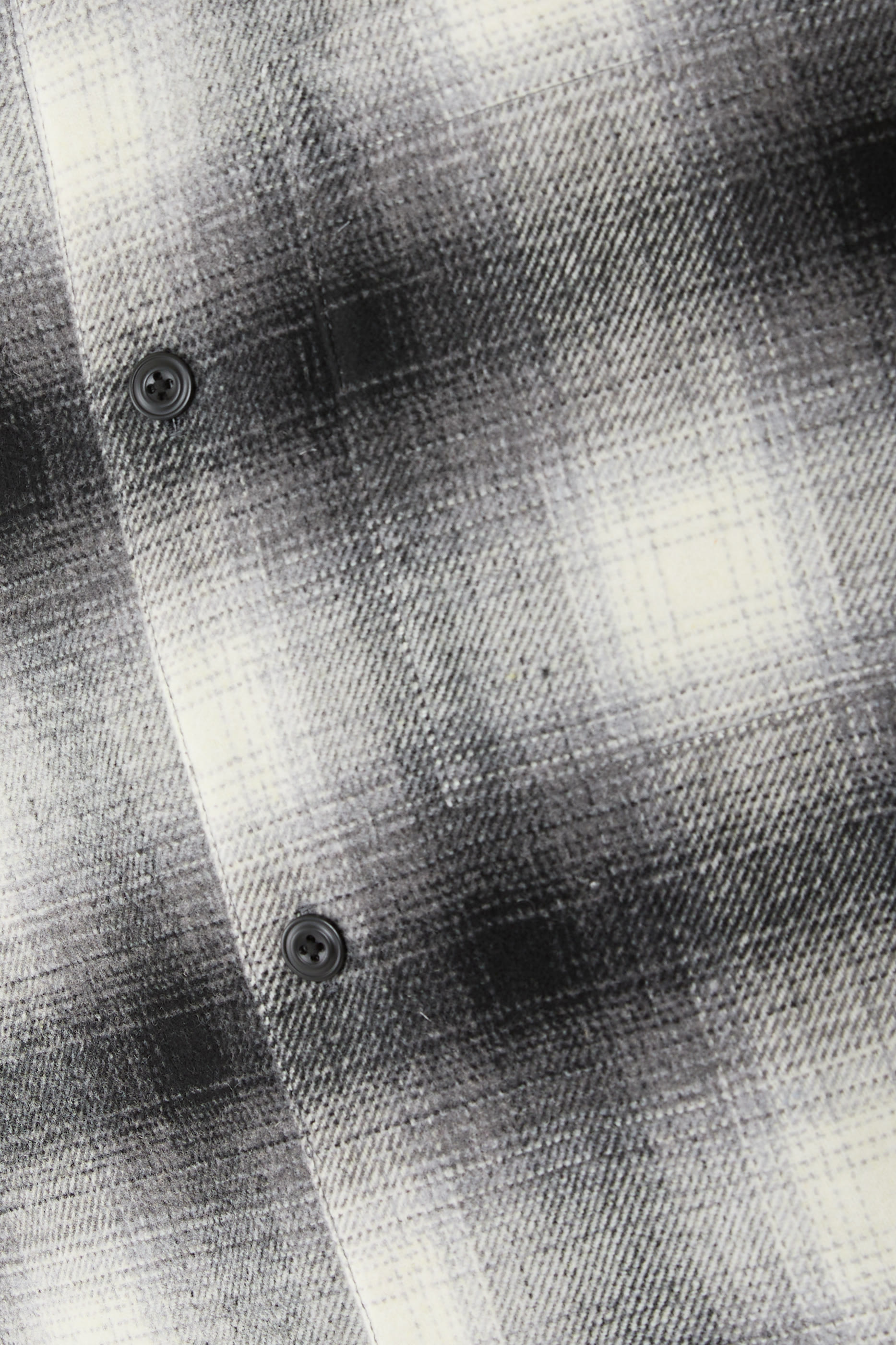 Mki Wool Check Box Shirt