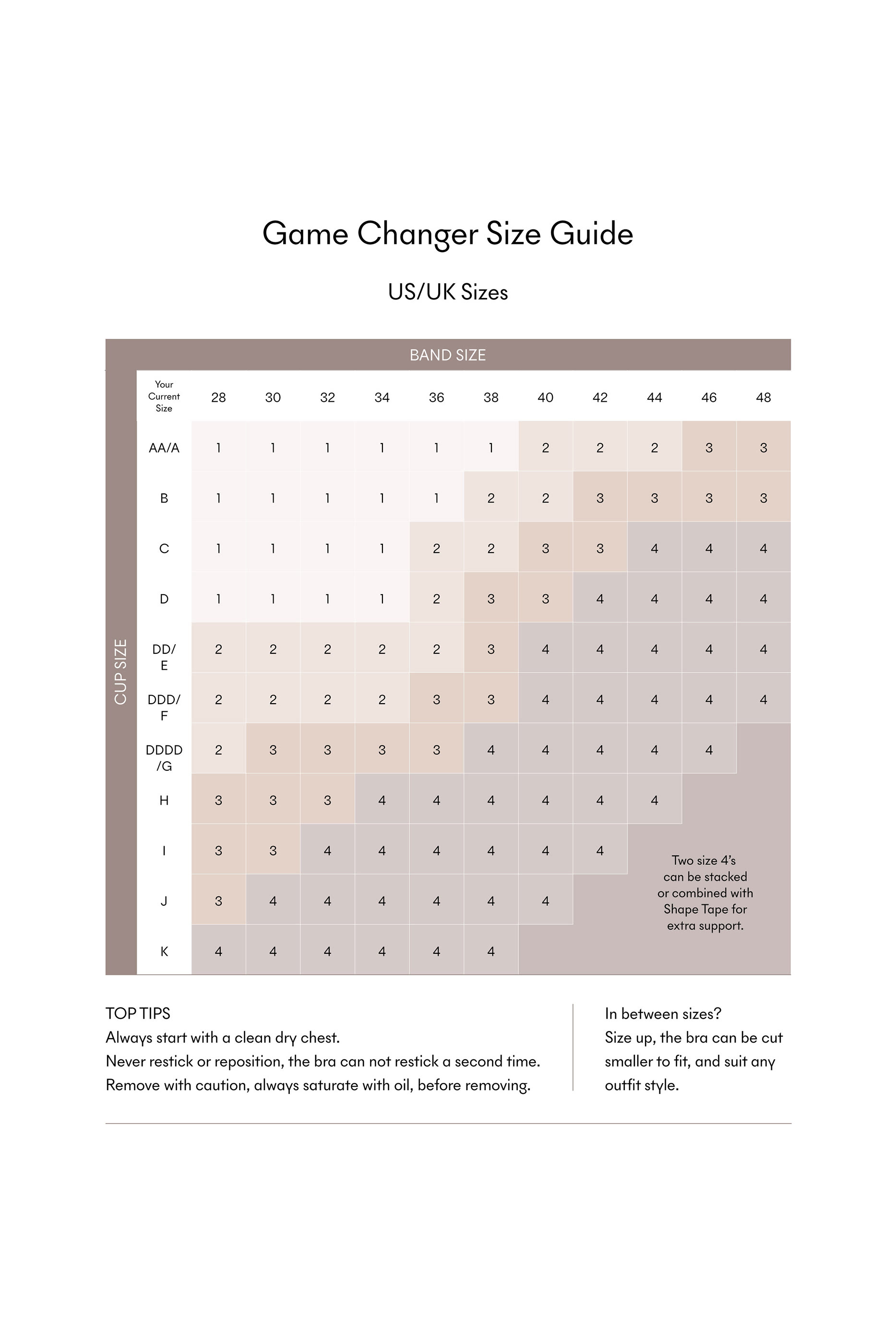 Game Changer Lift & Shape Bra, Pack of 4 Pairs