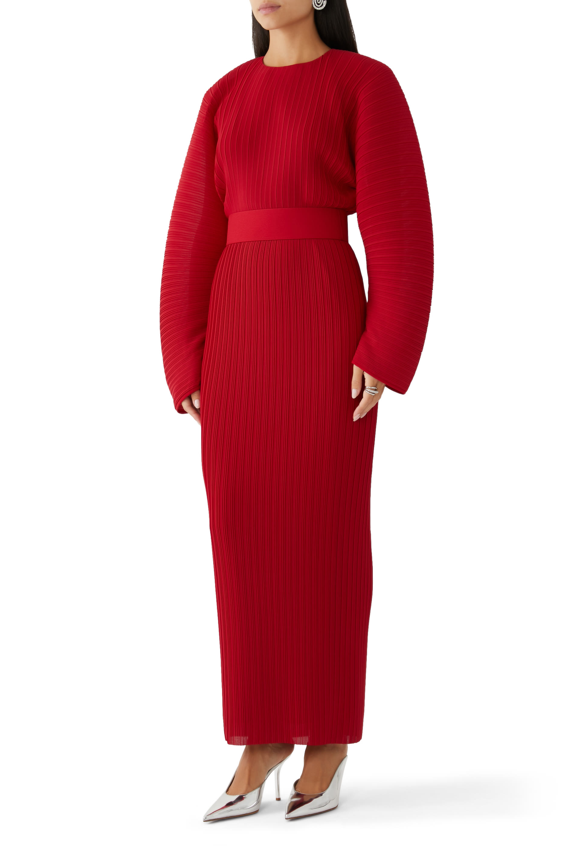 Mirabelle Pleated Maxi Dress