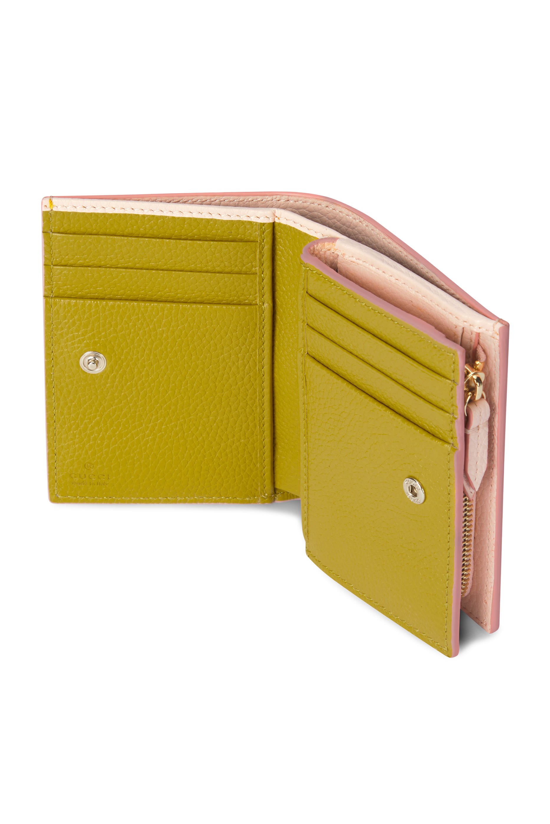 Bi-Color GG Marmont Small Wallet