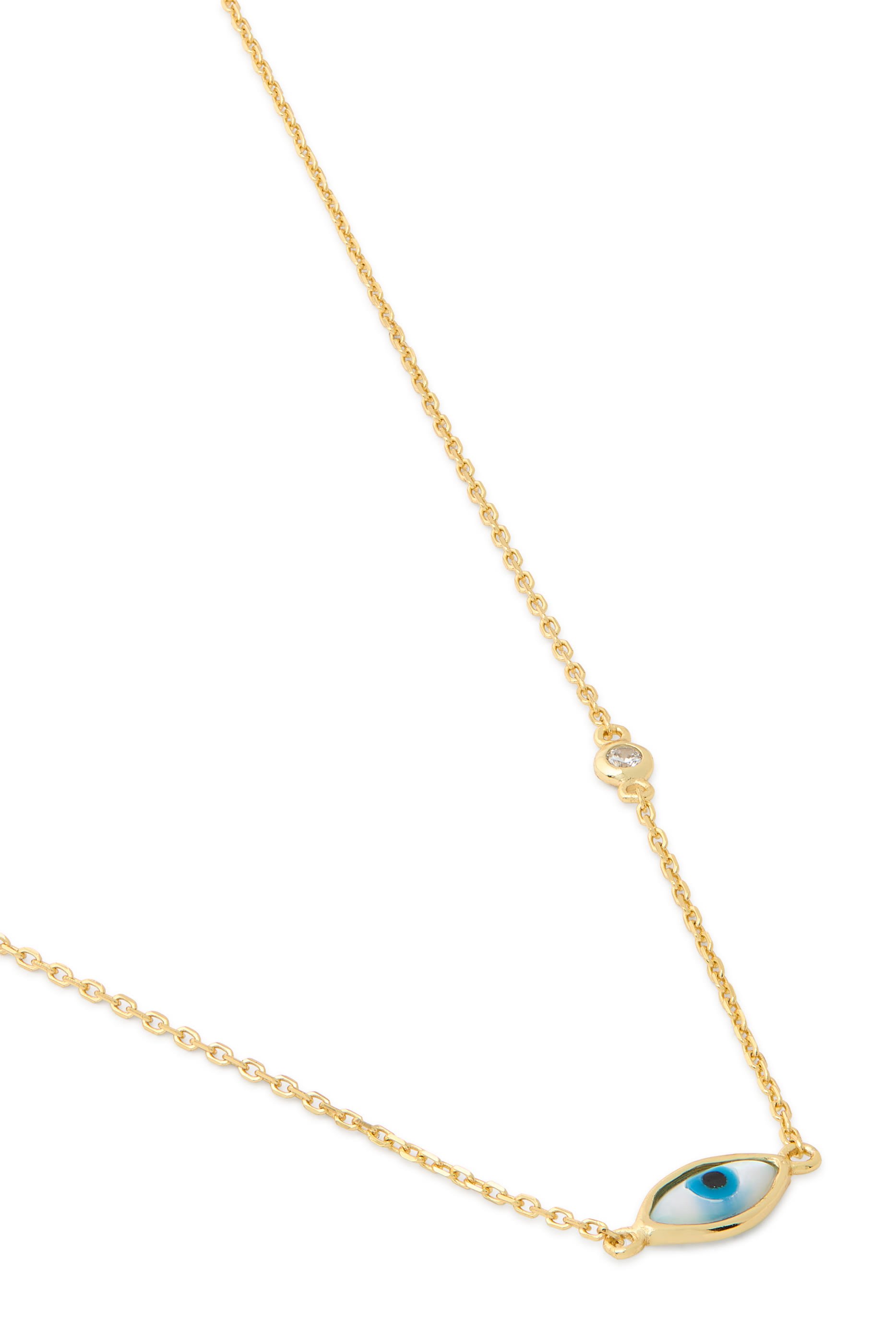 Madison Necklace, Gold-Plated Metal