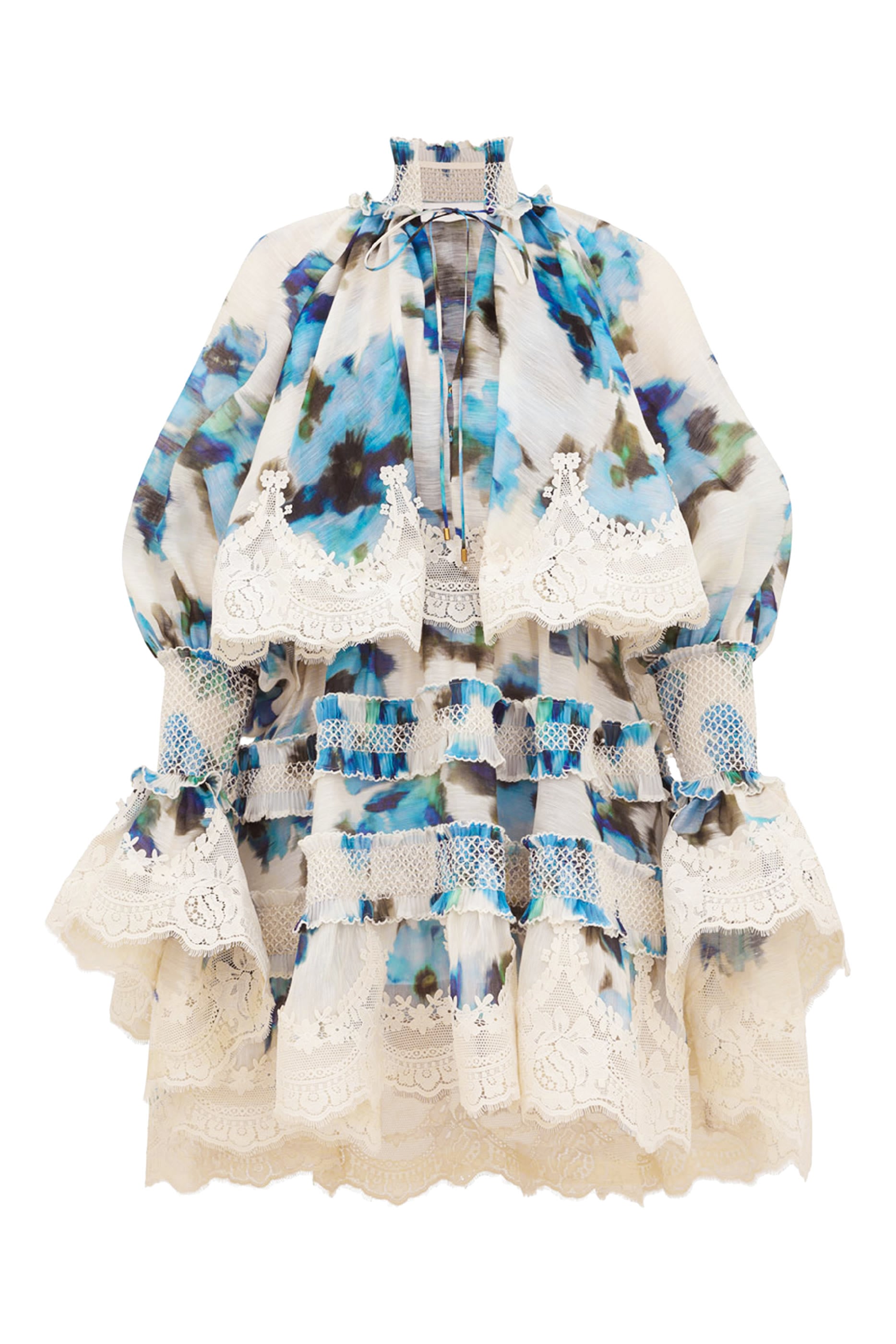 Alchemy Shirred Mini Dress