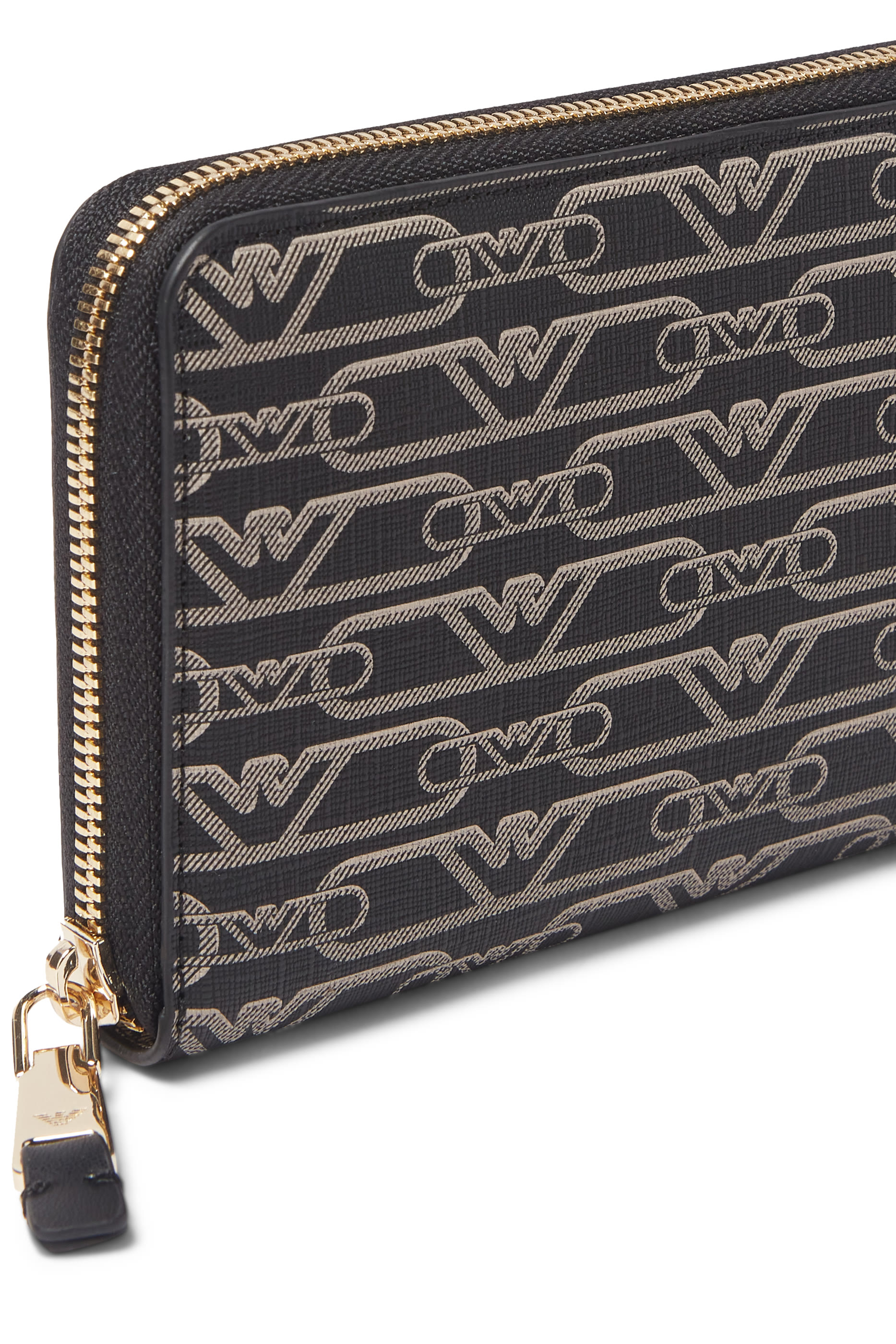 Monogram Zip-Around Wallet