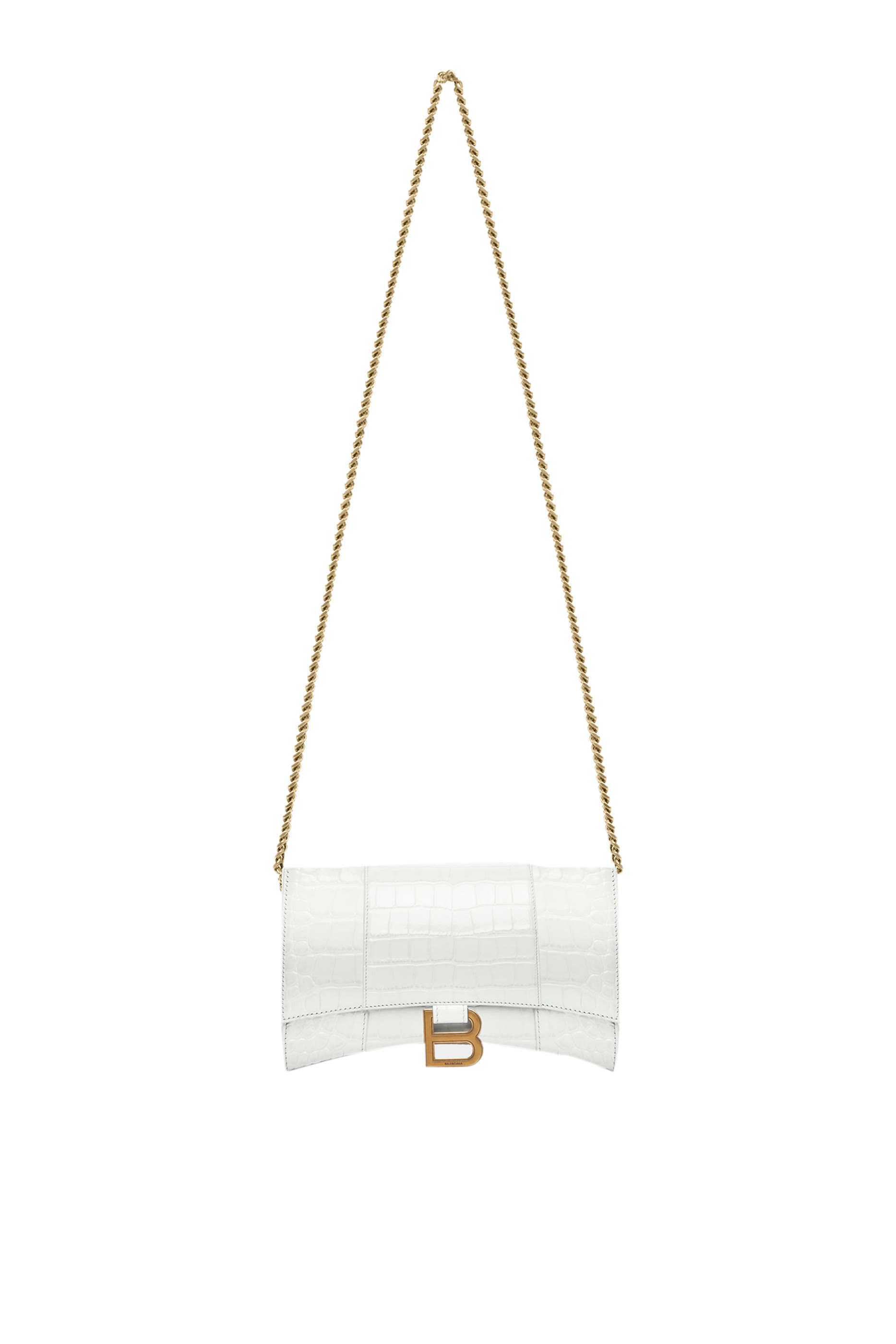 Hour Glass Wallet Chain Bag