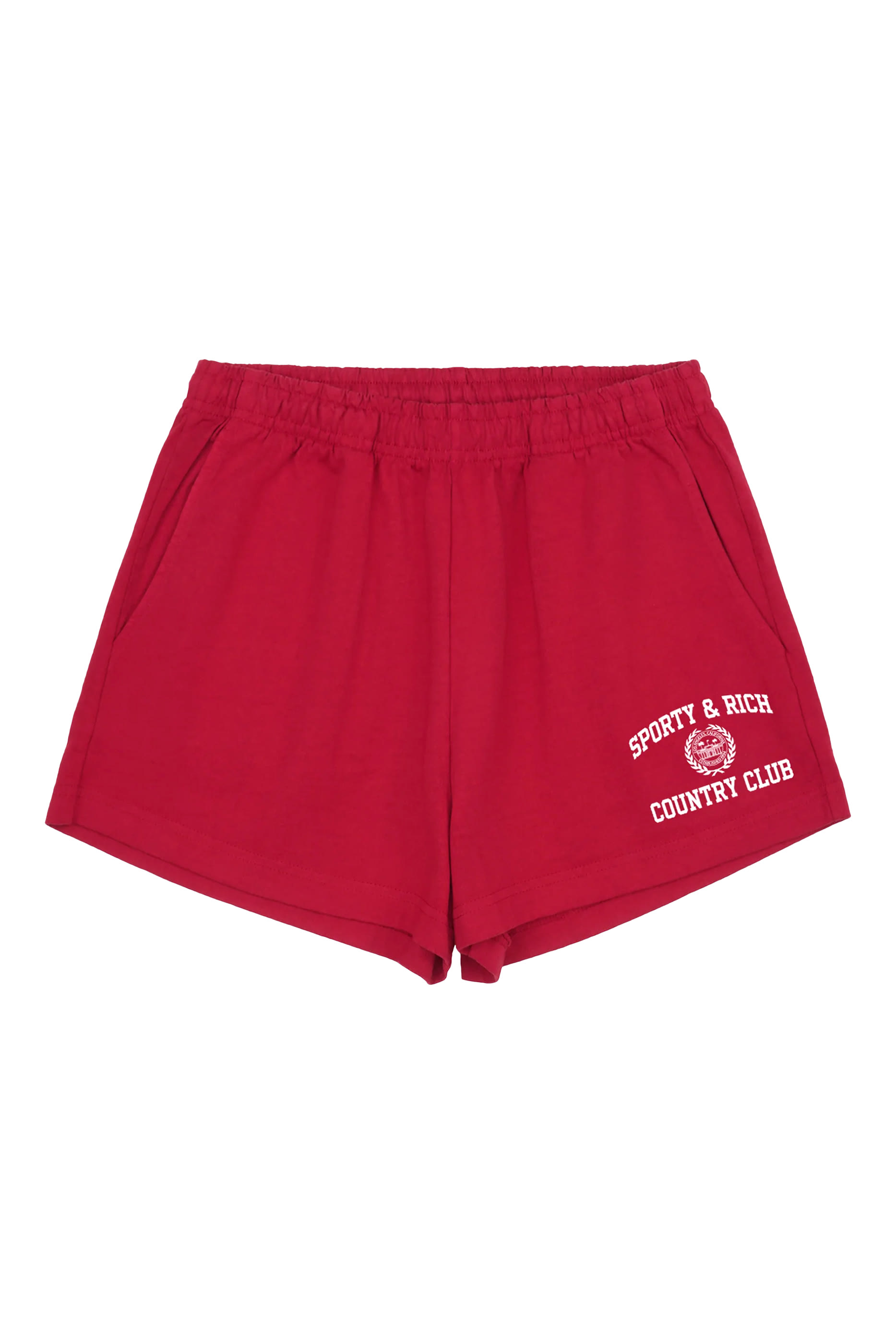 Varsity Crest Disco Shorts