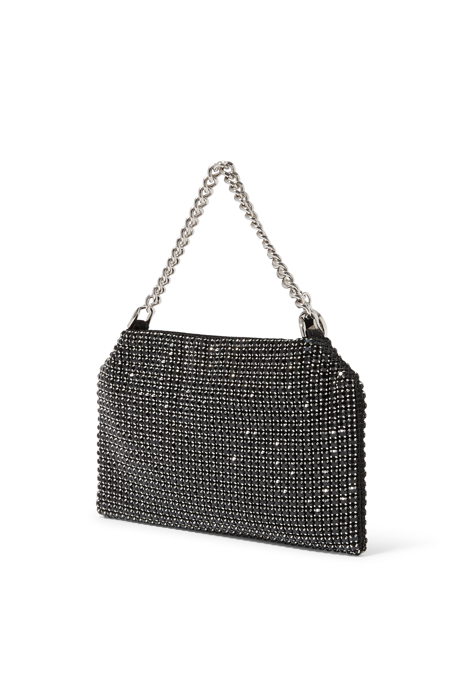 Falabella Mesh Shoulder Bag With Crystals