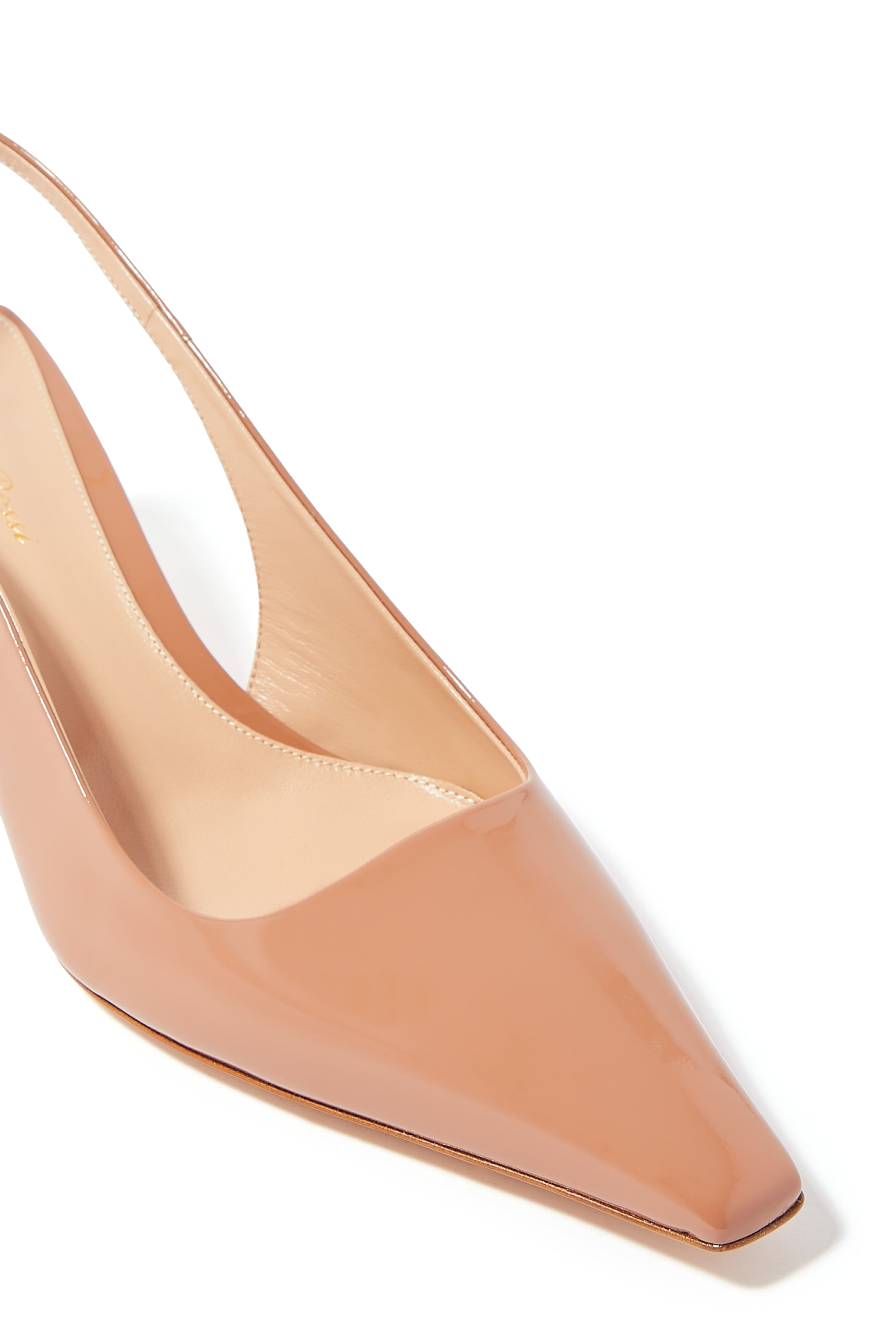 Cosmic 55 Clear Heel Slingback Sandals