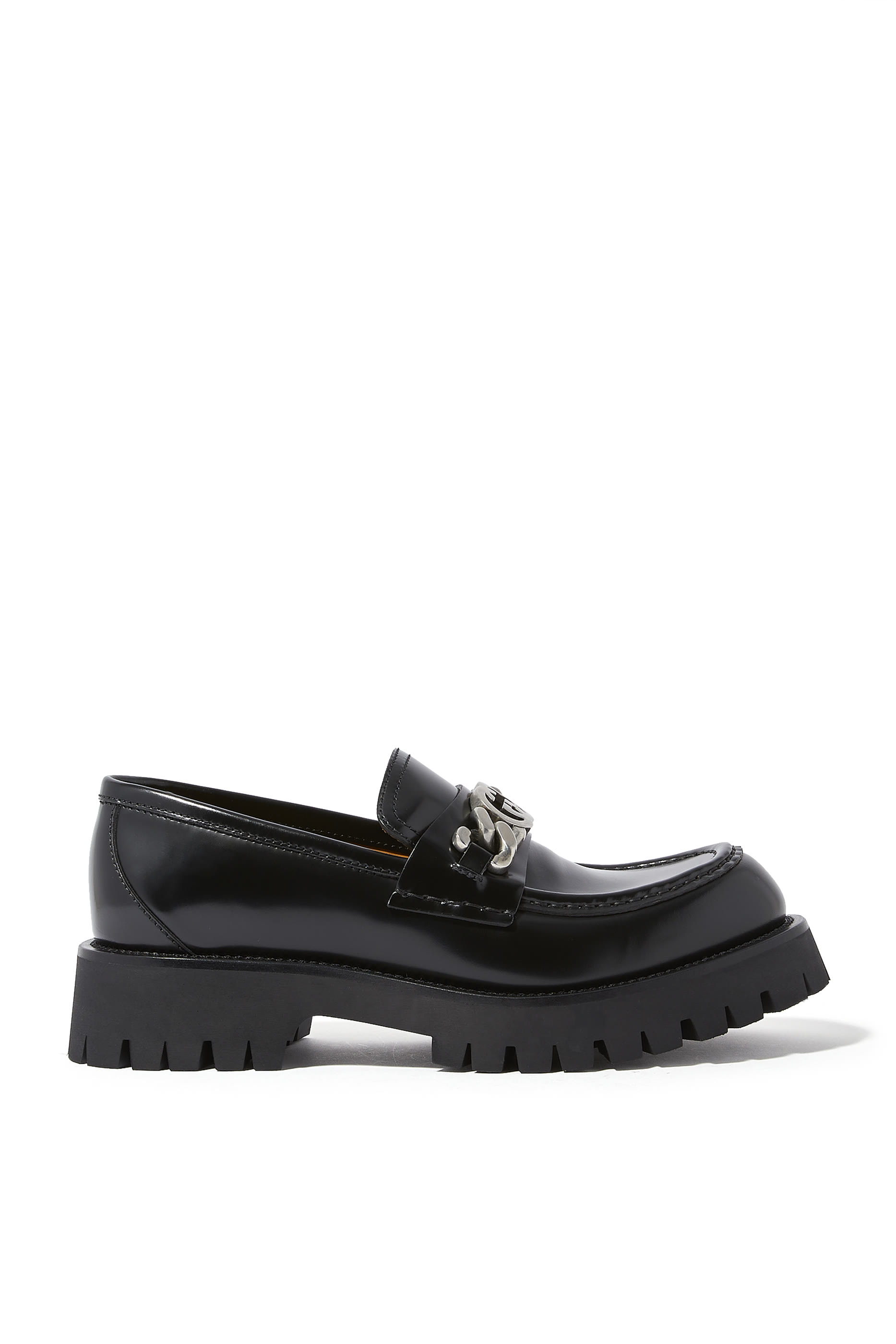 Interlocking G Leather Loafers