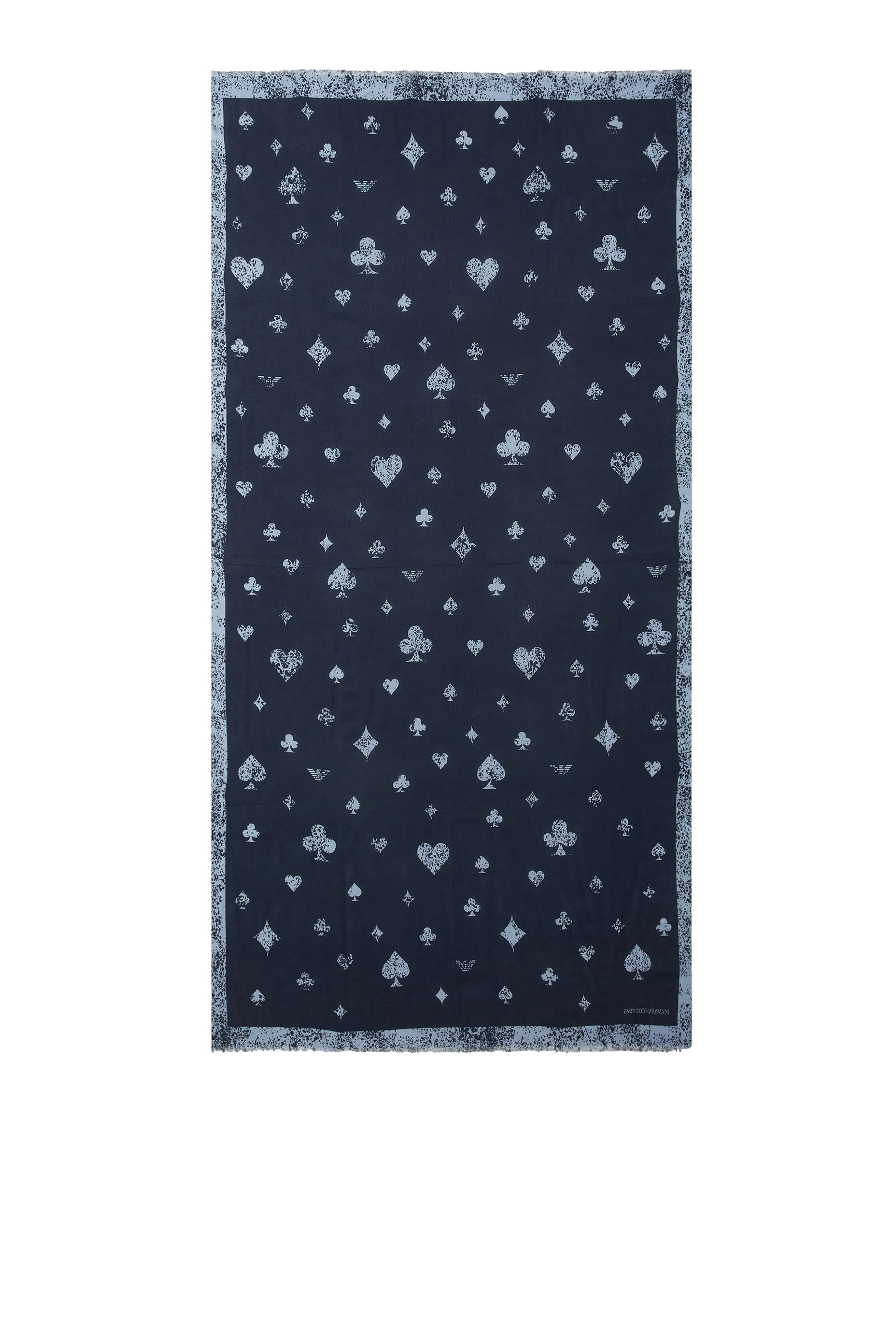 Playing Cards Printed Scarf