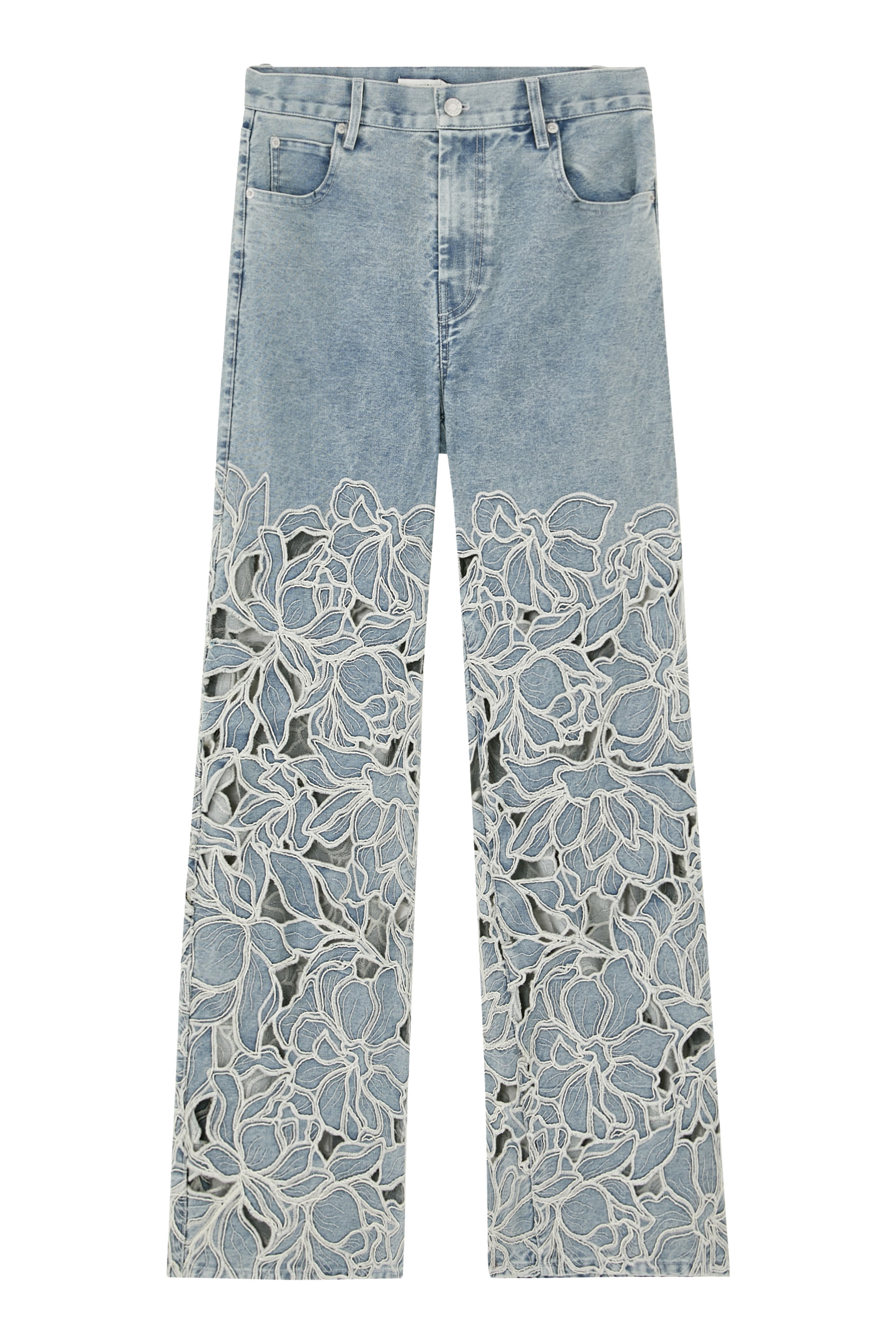Betty Floral Cut Out Jeans