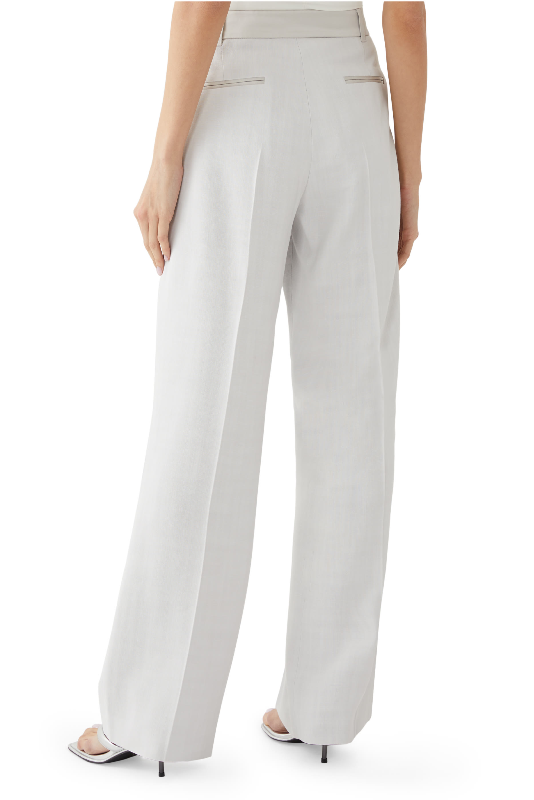 Wool Tailored Trousers