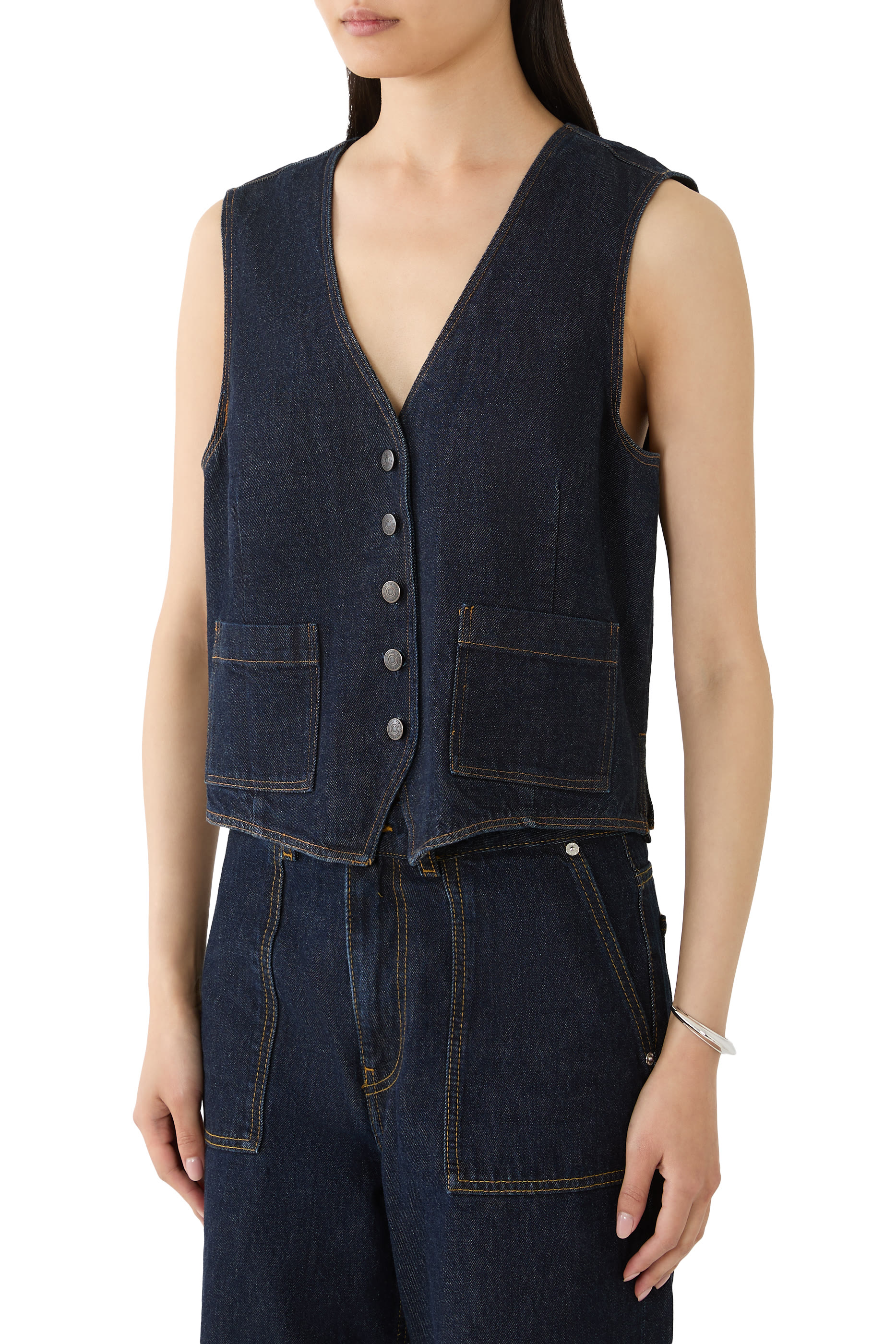 The Denim Vest