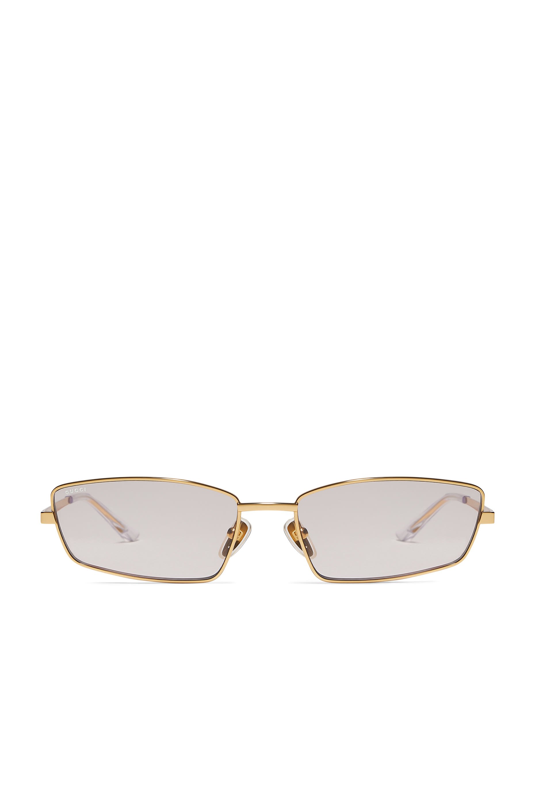 Logo Rectangular Frame Sunglasses