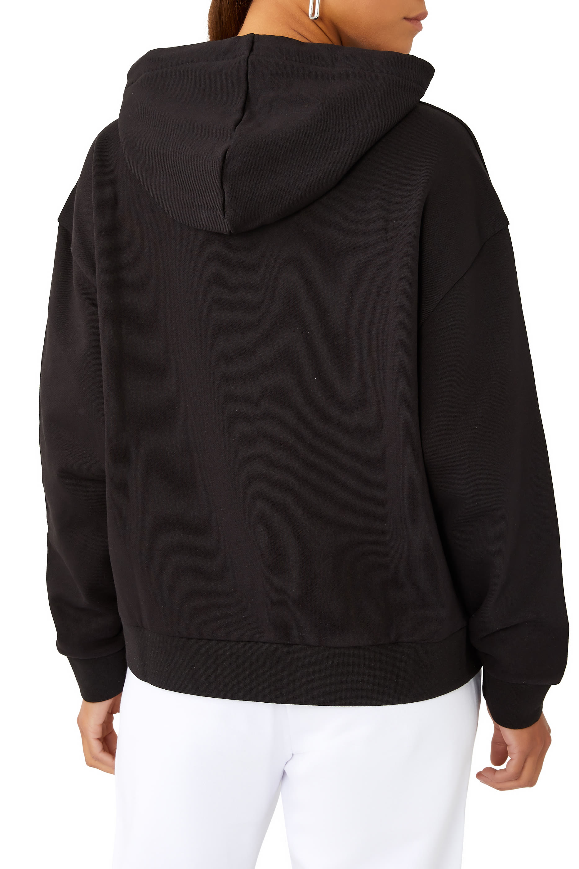 Icon Embroidered Logo Hoodie