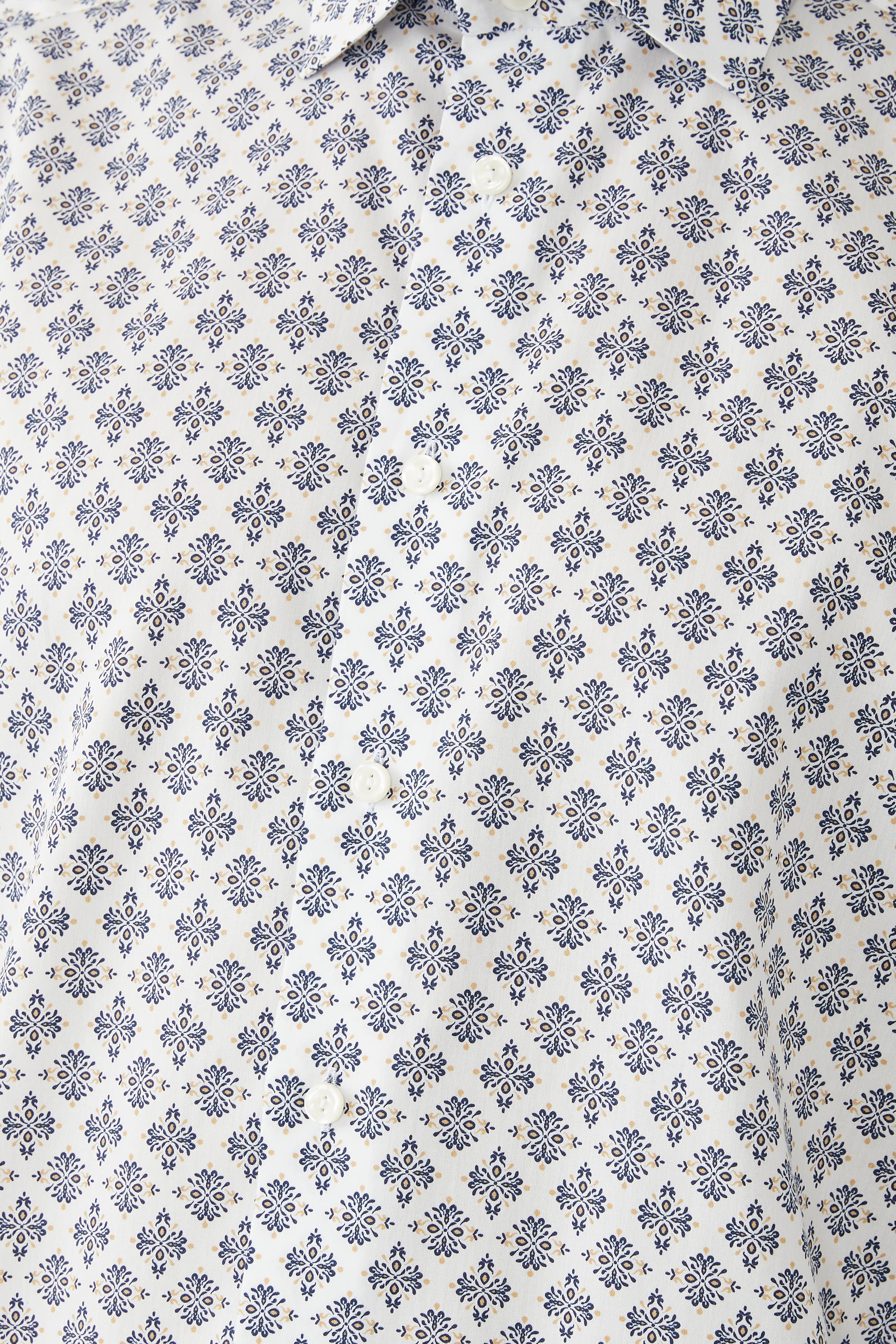 Medallion Print Cotton TENCEL™ Lyocell Shirt