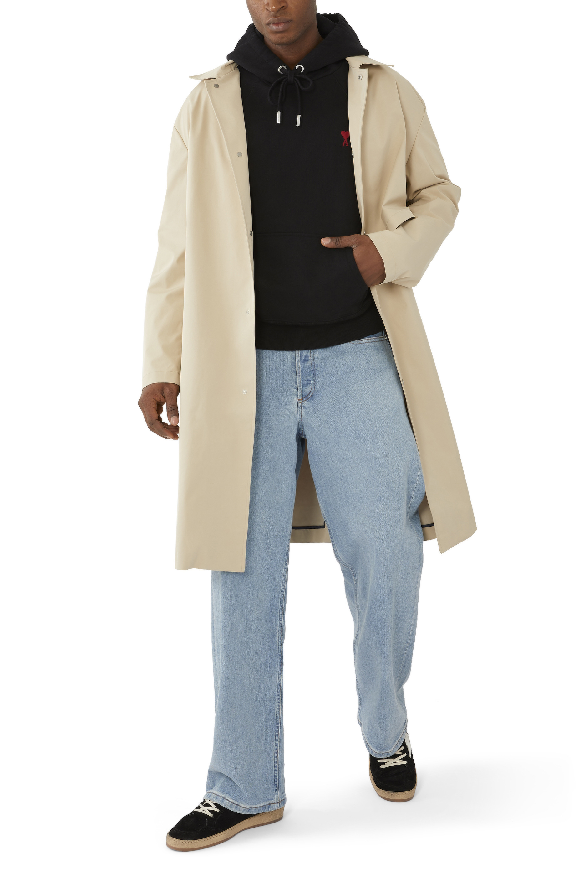 Embroidered Logo Hoodie