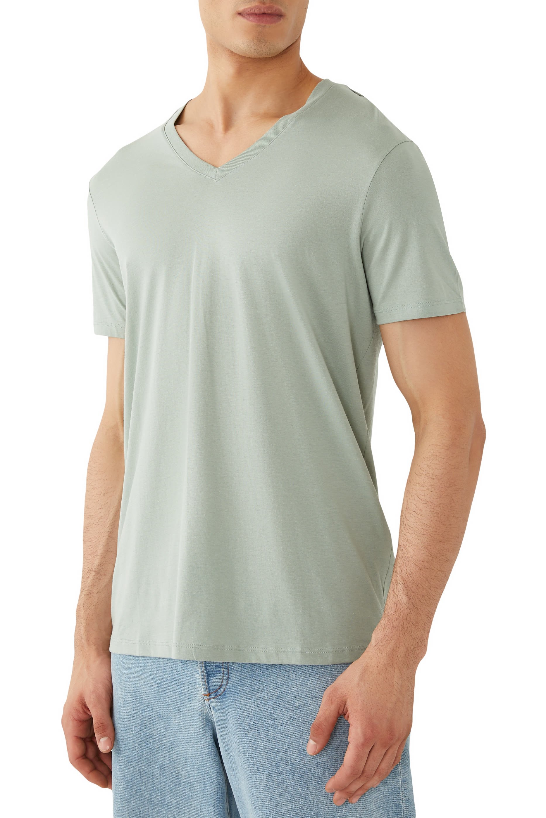 Slim Fit Pima Cotton T-Shirt