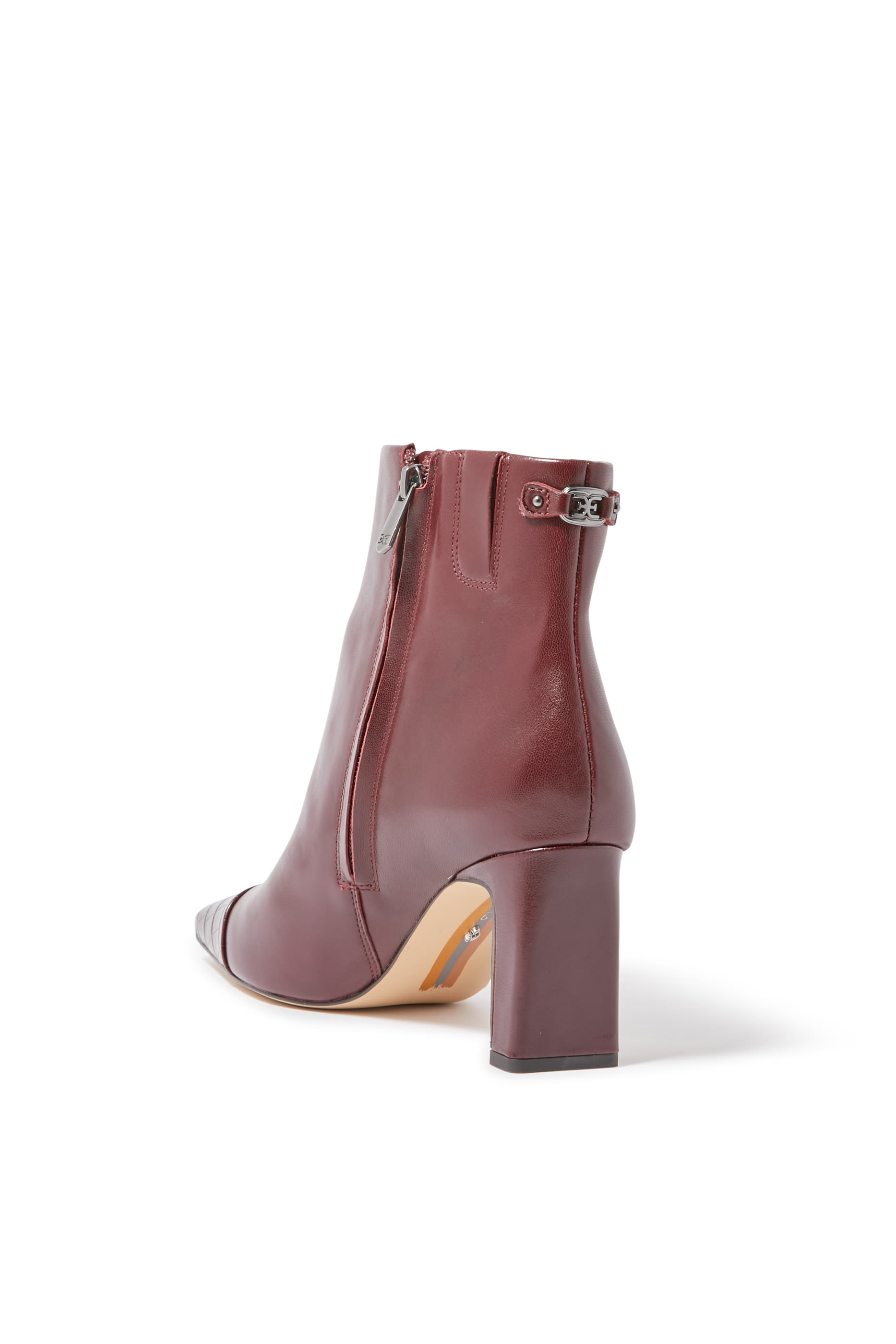 Saige 70 Cap Toe Ankle Booties