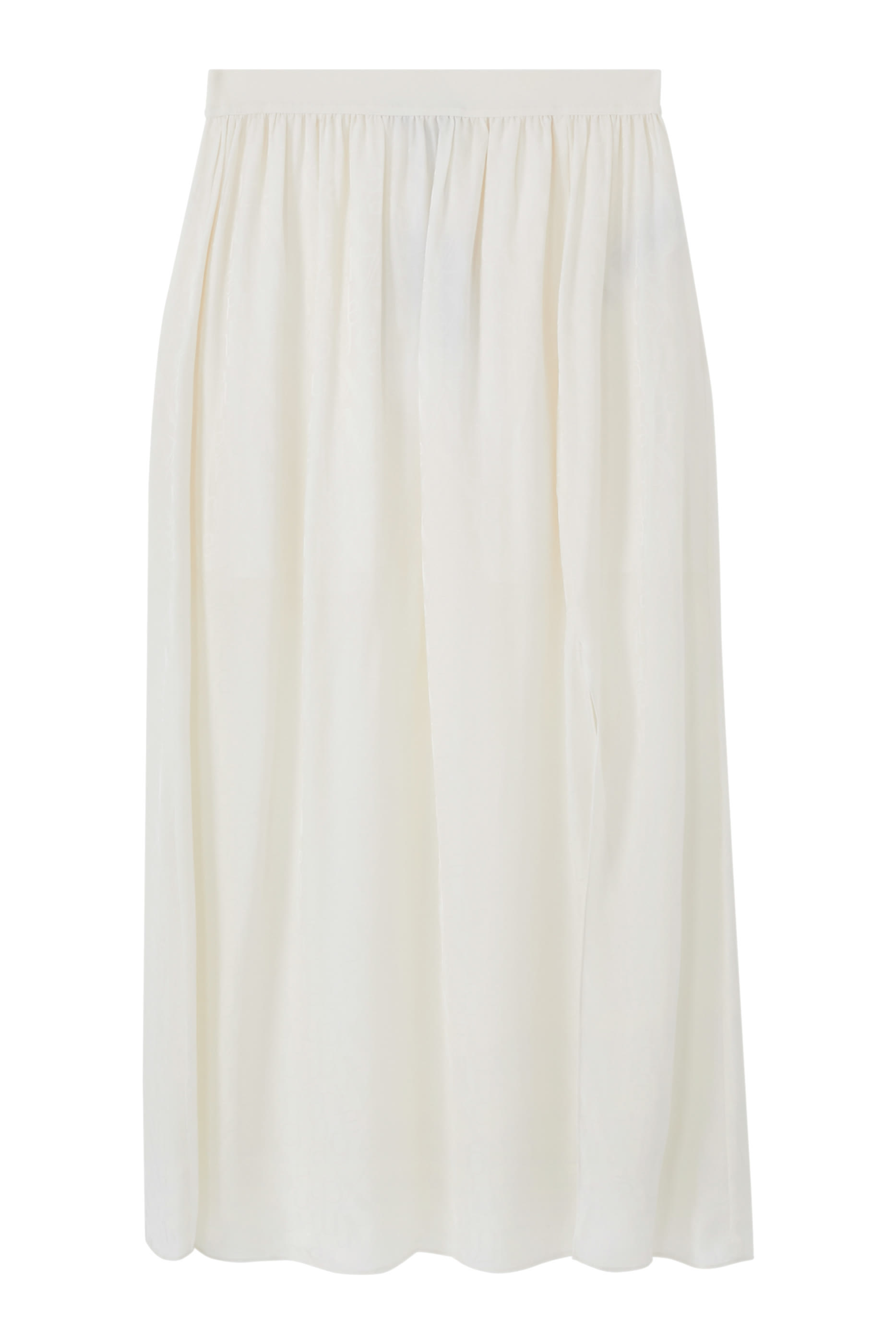 Longuette Voile Slit Skirt