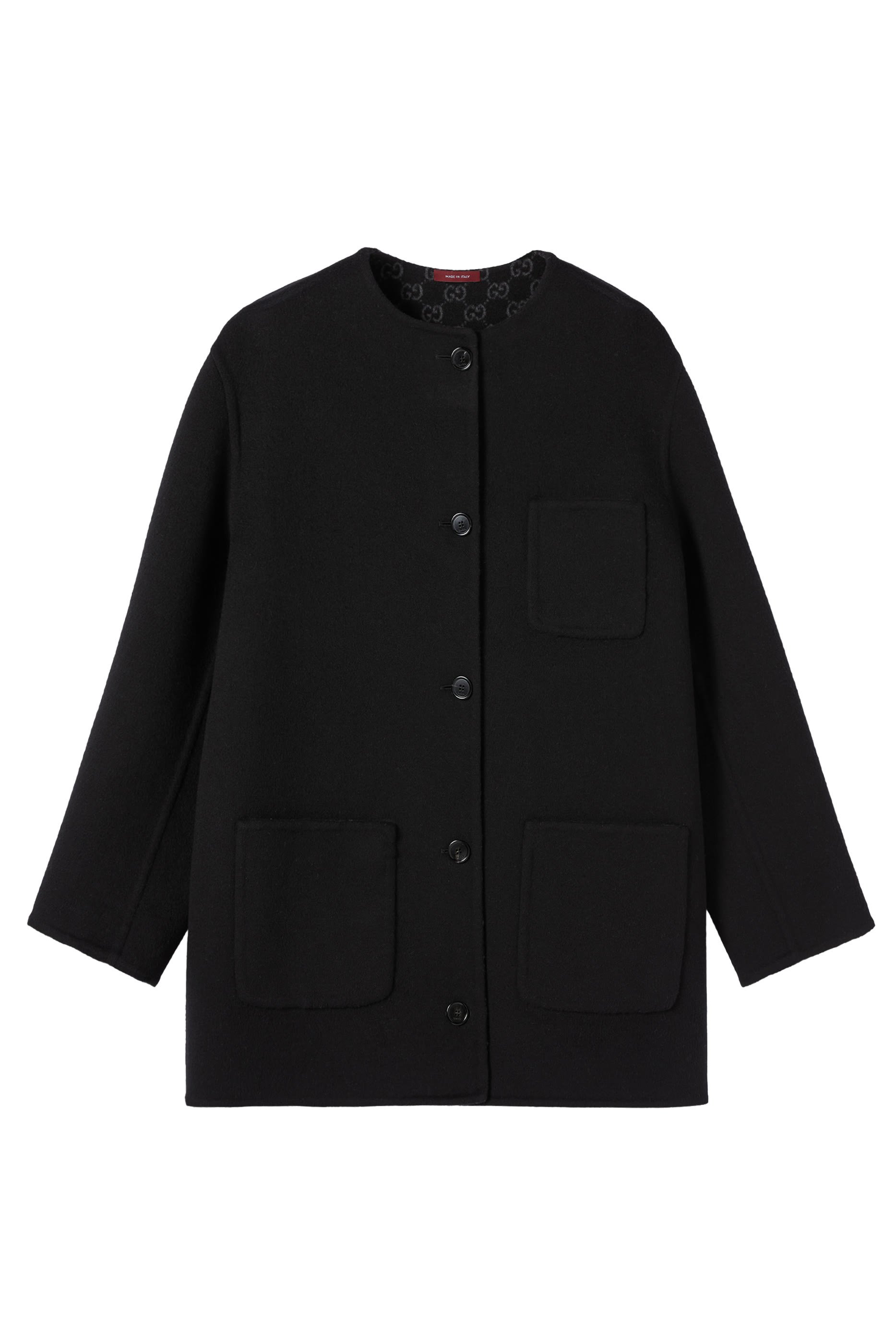 Reversible Wool Silk Jacket