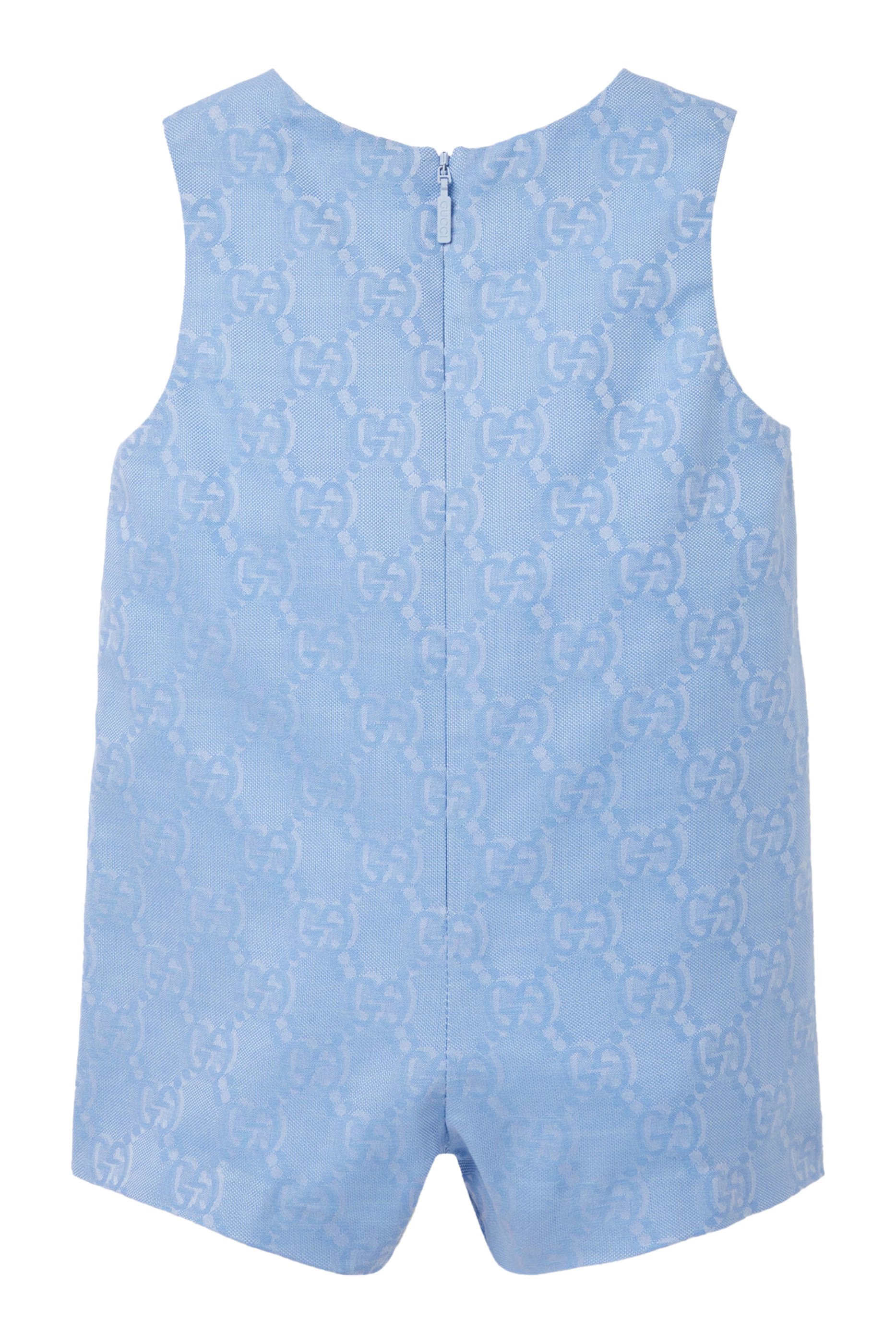 Kids Cotton Overall with GG Shadow